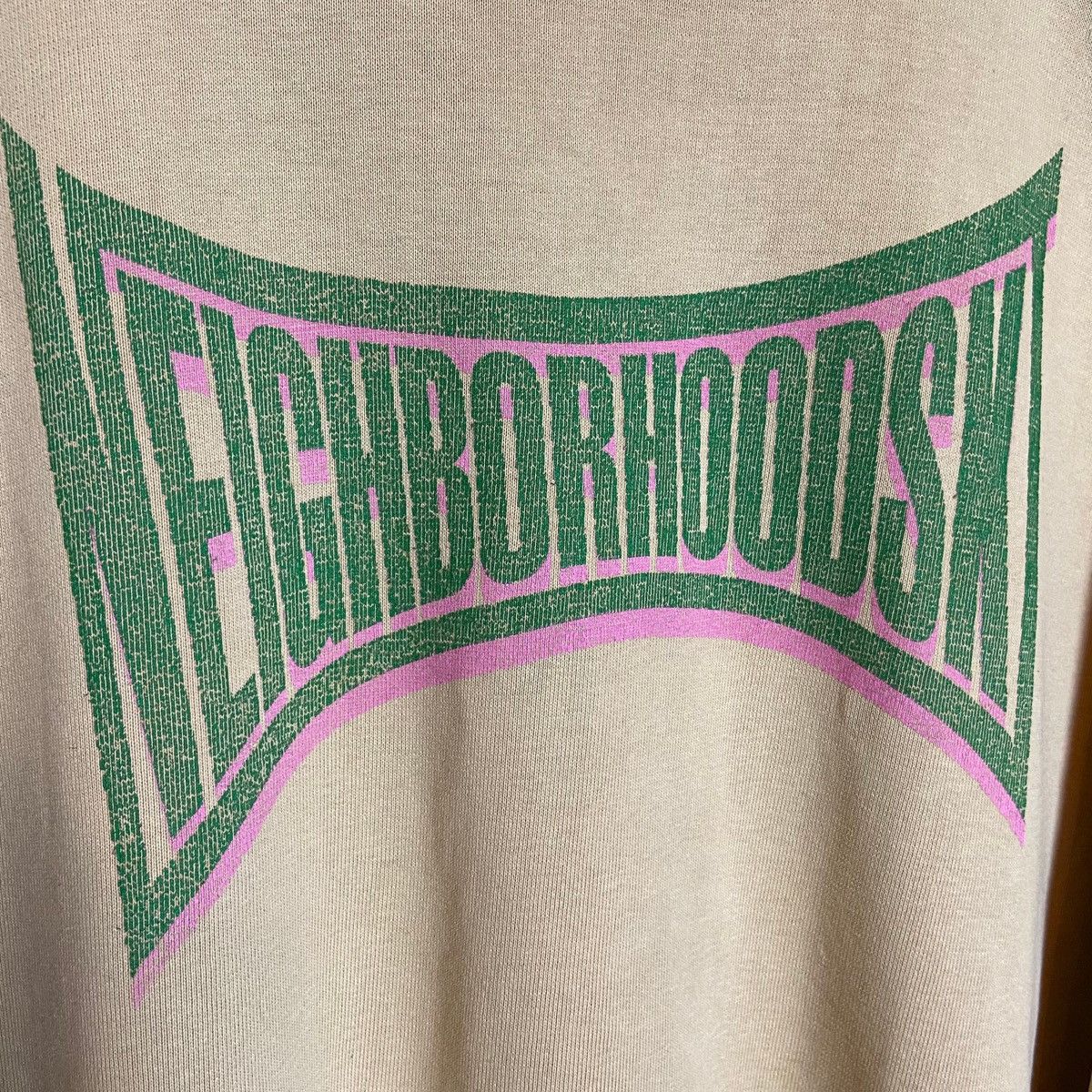 Neighborhood Vintage 90s Neighborhood Skate Logo Distressed Sweatshirt Size US XL / EU 56 / 4 - 3 Thumbnail