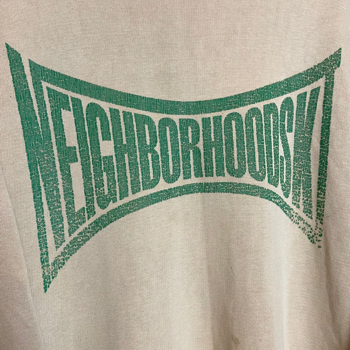 Neighborhood Vintage 90s Neighborhood Skate Logo Distressed Sweatshirt Size US XL / EU 56 / 4 - 4 Thumbnail