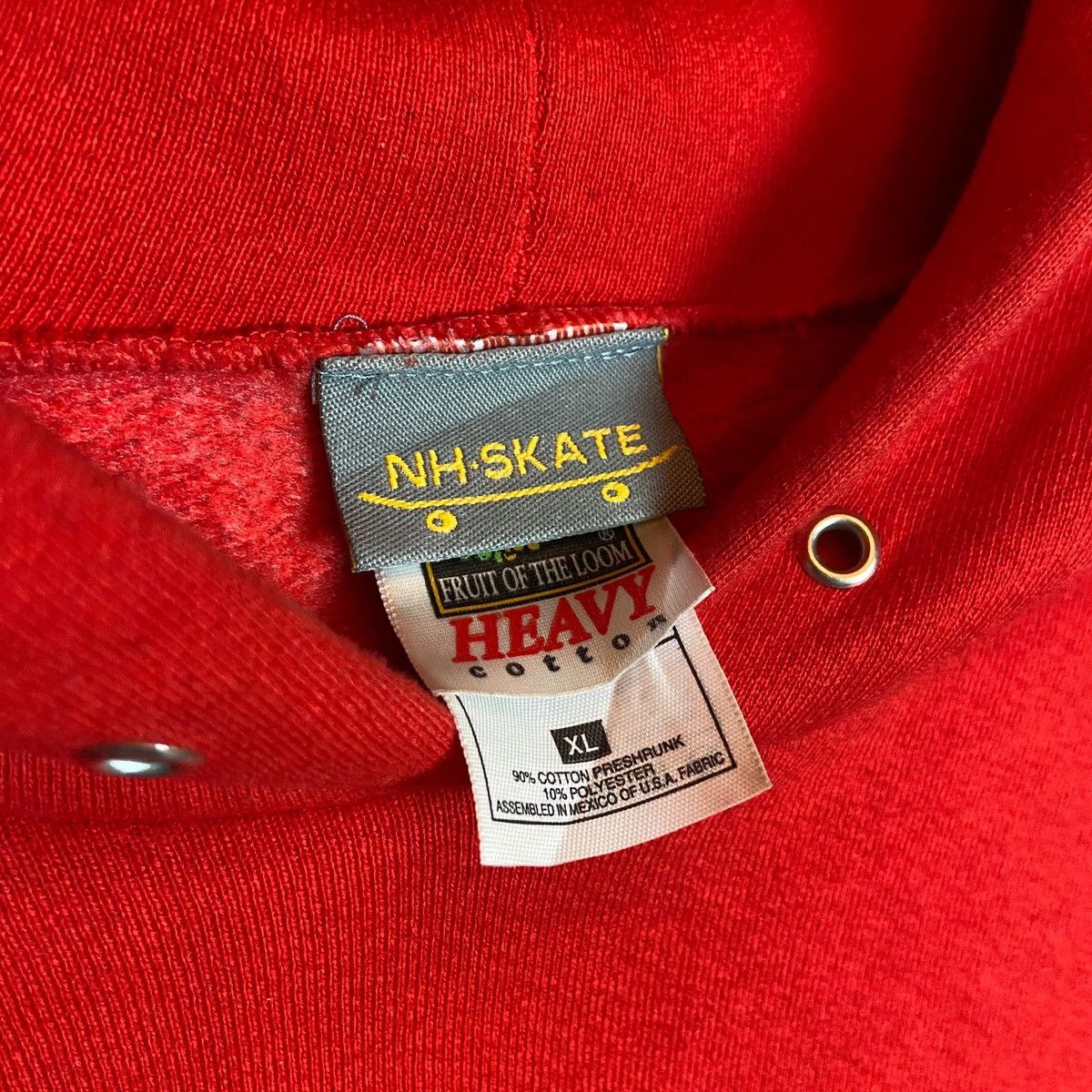 Neighborhood Vintage 90s Neighborhood Skate Logo Hoodie Size US XL / EU 56 / 4 - 5 Thumbnail