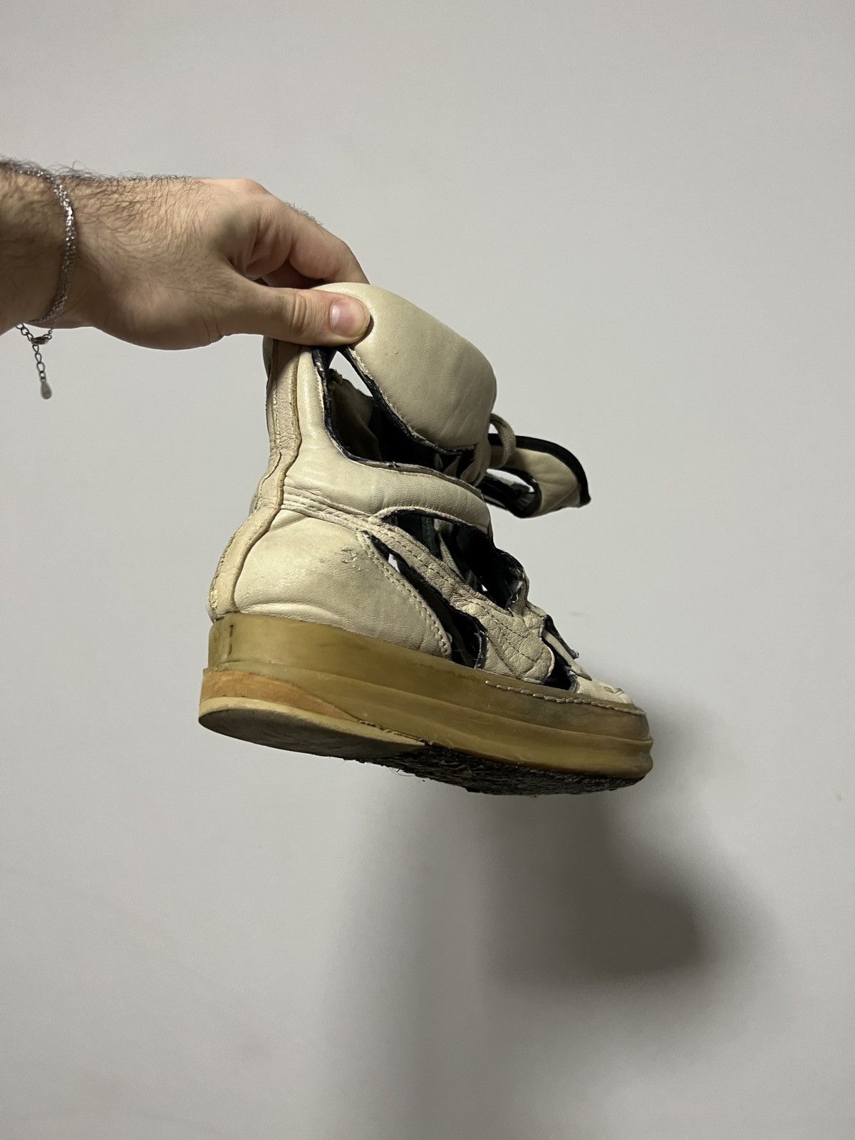 Rick Owens S/S 2006 “Tungsten” Cut-out Dunks Size US 8 / EU 41 - 4 Thumbnail