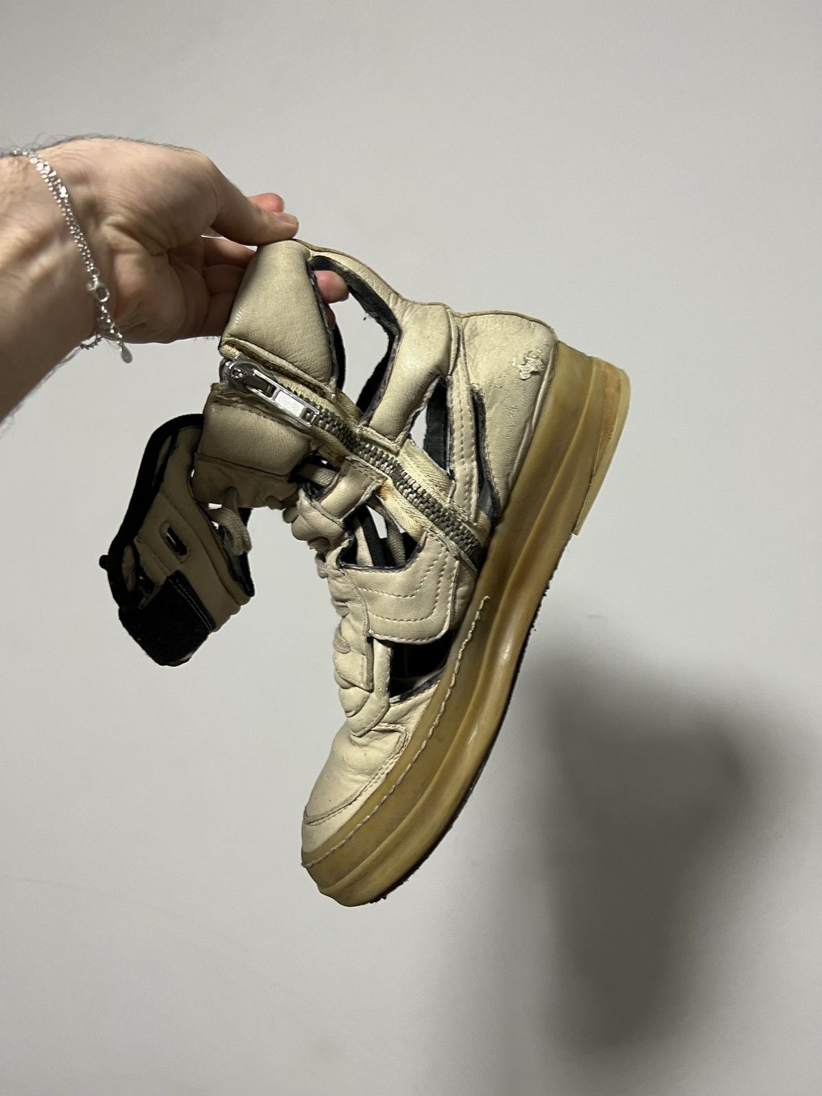 Rick Owens S/S 2006 “Tungsten” Cut-out Dunks Size US 8 / EU 41 - 3 Thumbnail