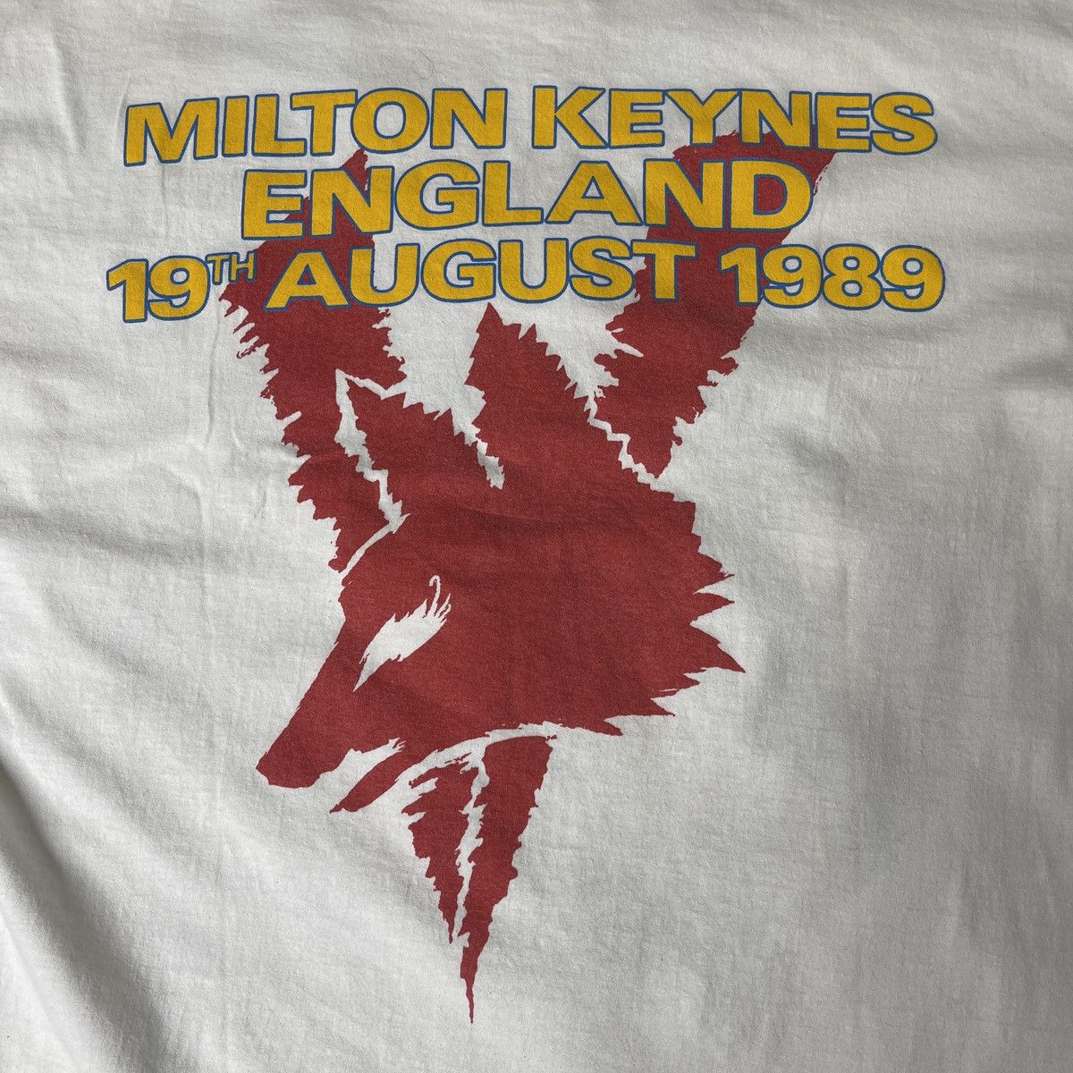 Band Tees × Vintage VINTAGE VIXEN Genuine TOUR T Shirt MILTON KEYNES UK 1989 Size US L / EU 52-54 / 3 - 13 Thumbnail