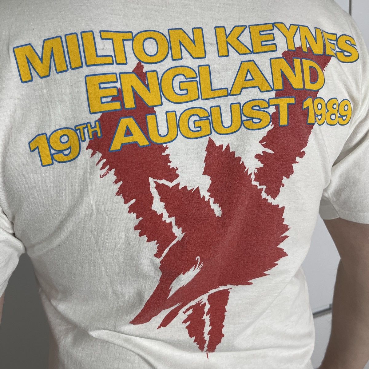 Band Tees × Vintage VINTAGE VIXEN Genuine TOUR T Shirt MILTON KEYNES UK 1989 Size US L / EU 52-54 / 3 - 4 Thumbnail
