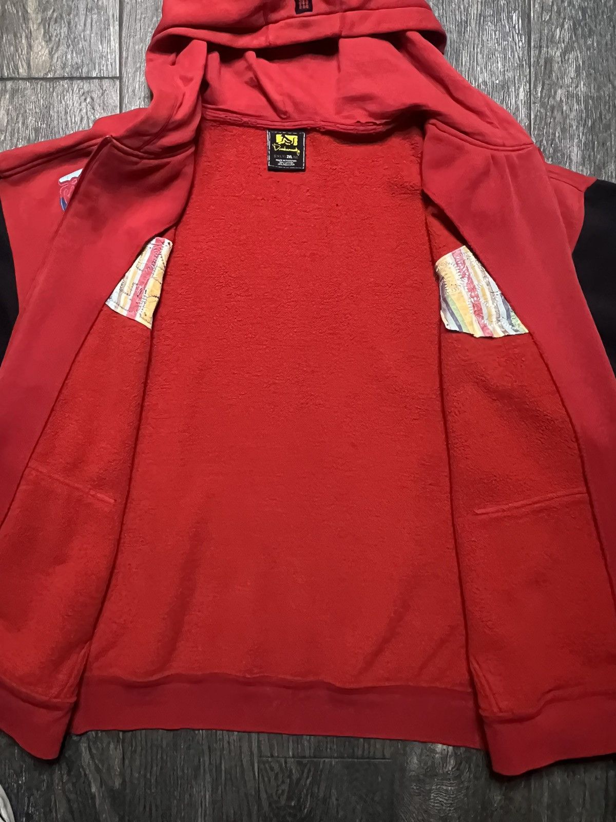 Vintage Vintage Y2K drunken munky zip up Size US XXL / EU 58 / 5 - 2 Thumbnail
