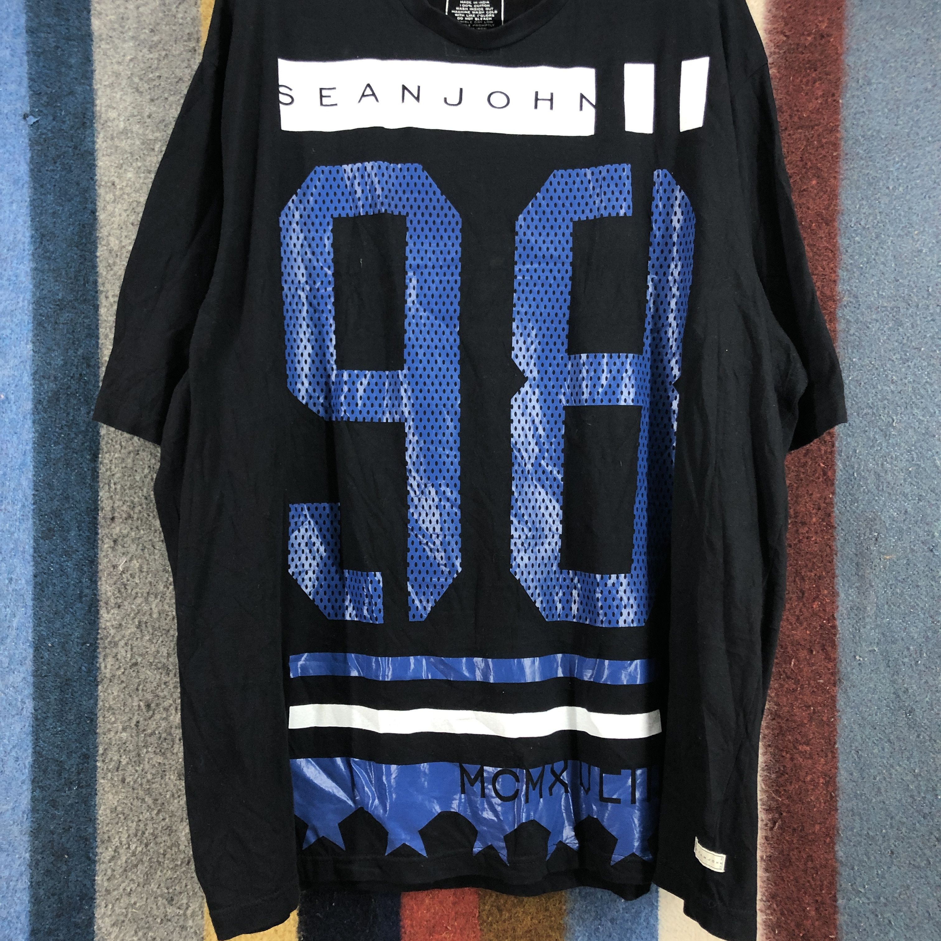 Sean John 3XL SEAN JOHN Crew Neck T Shirt #018-01 Size US XXL / EU 58 / 5 - 2 Thumbnail