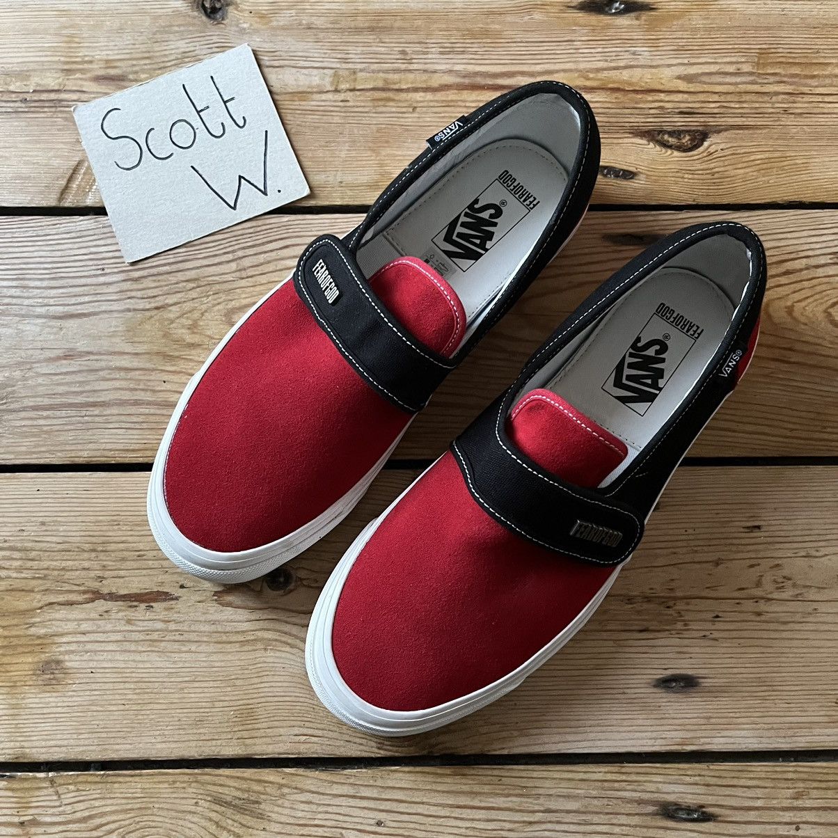 Vans Fear of God x Vans Era Slip On 47 DX Trainers Grailed