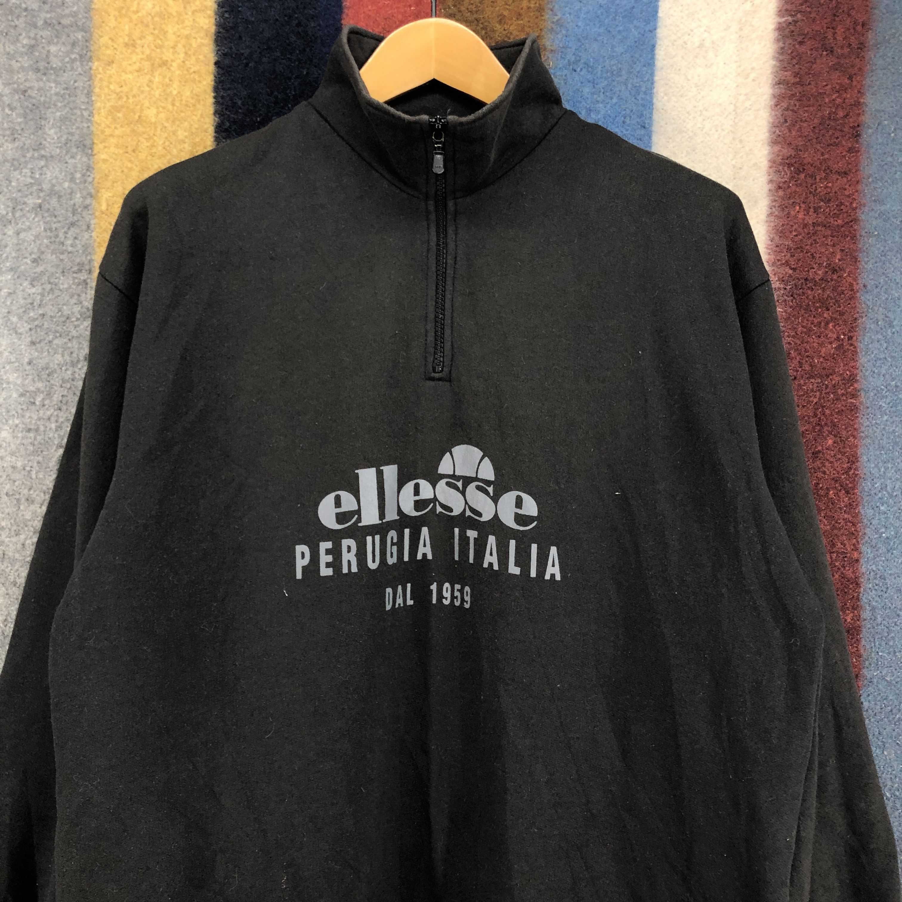 Ellesse Vintage ELLESSE PERUGIA ITALIA Sweatshirt #0669/AC Size US L / EU 52-54 / 3 - 2 Thumbnail