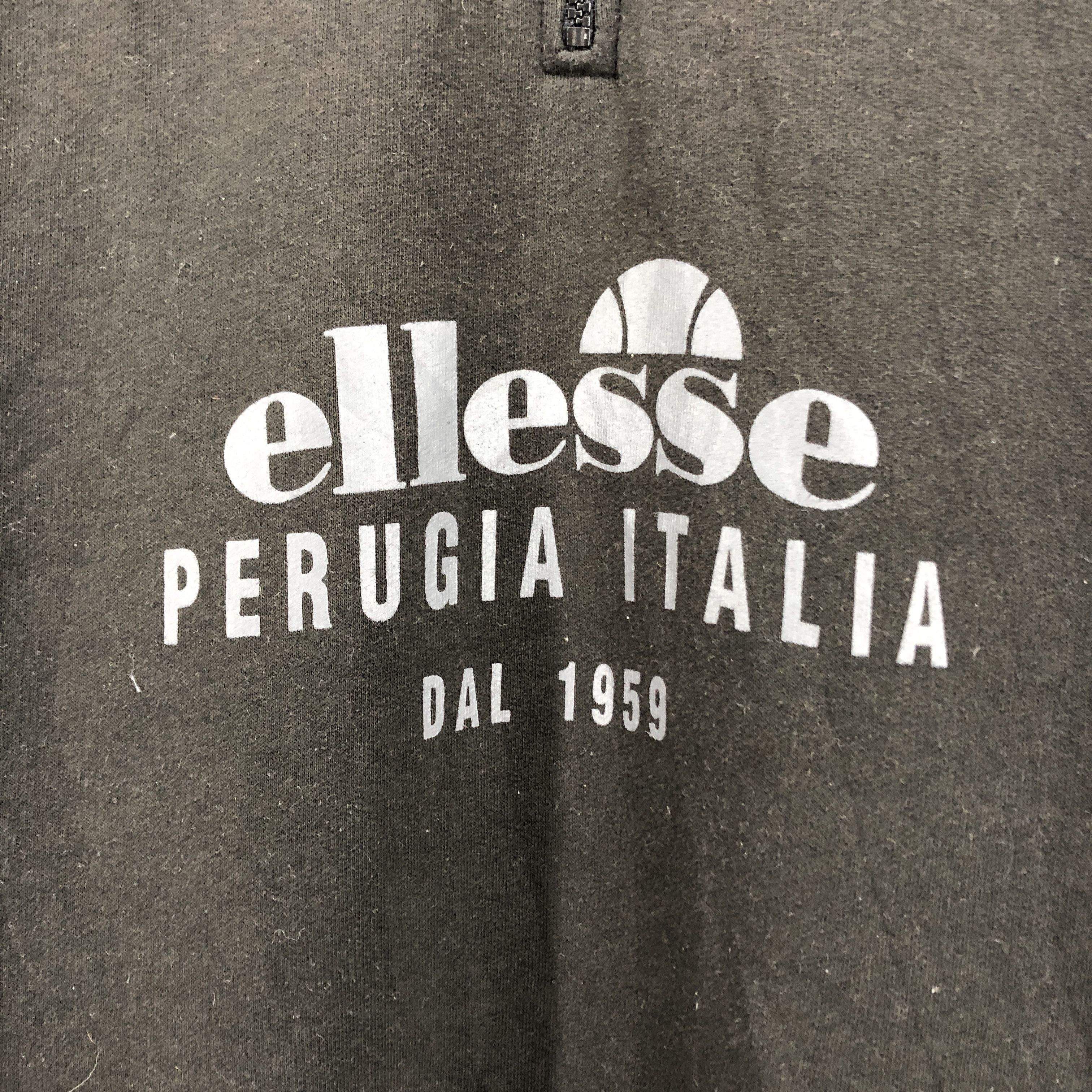 Ellesse Vintage ELLESSE PERUGIA ITALIA Sweatshirt #0669/AC Size US L / EU 52-54 / 3 - 3 Thumbnail
