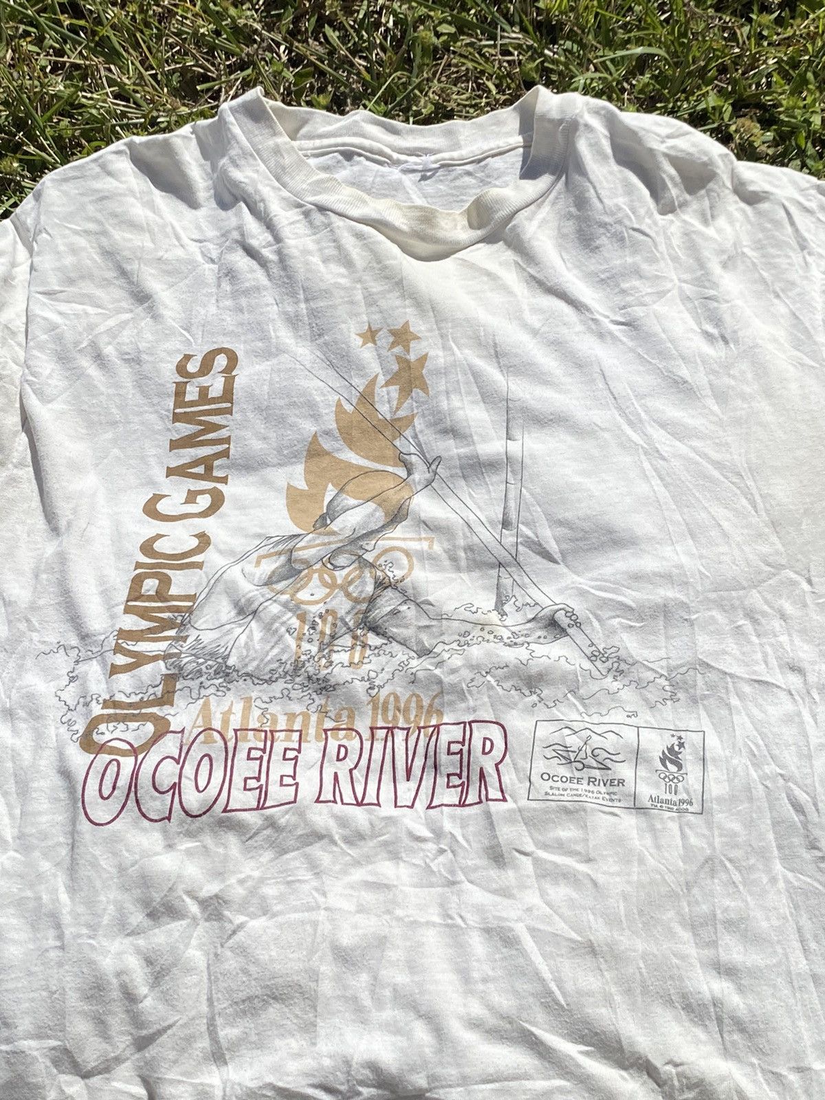 USA Olympics × Vintage 1996 Olympics T-shirt Size US XL / EU 56 / 4 - 1 Thumbnail