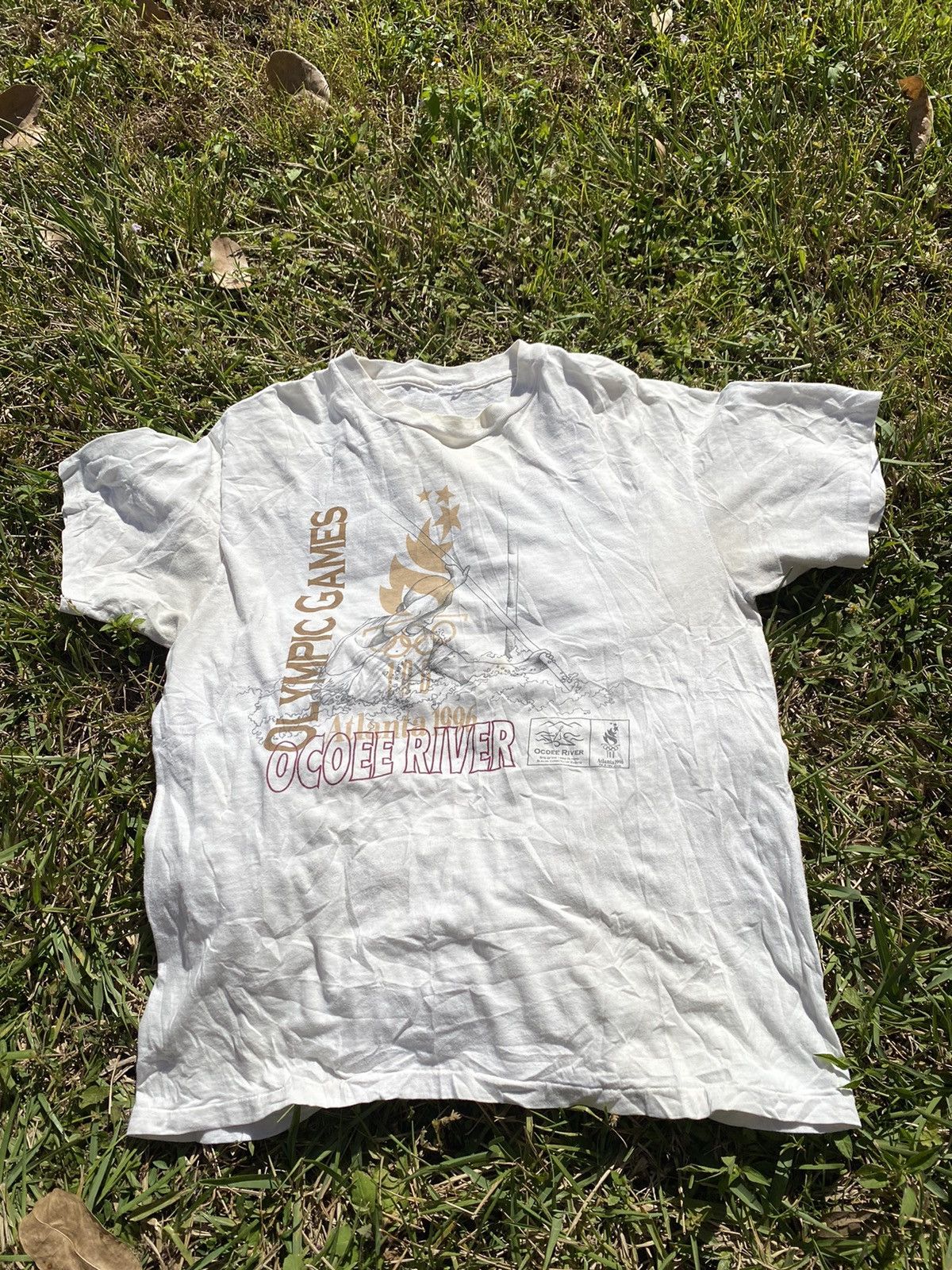 USA Olympics × Vintage 1996 Olympics T-shirt Size US XL / EU 56 / 4 - 2 Thumbnail
