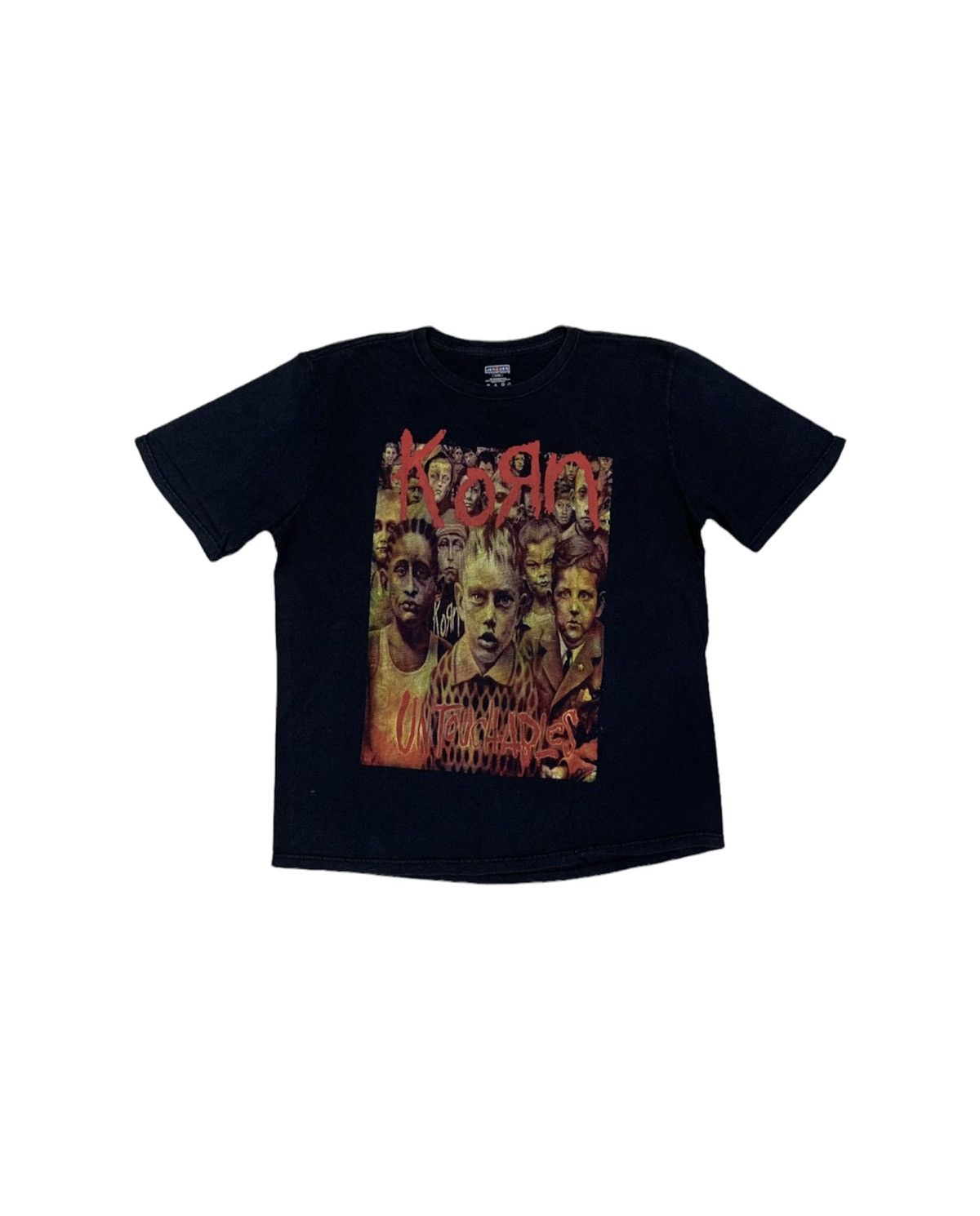 Band Tees Y2K KORN Tour 2003 Untouchable Album T-Shirt Nu Metal Rock Size US L / EU 52-54 / 3 - 1 Thumbnail