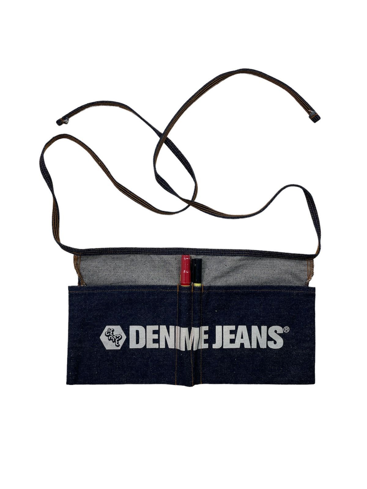 Denime × Japanese Brand Katana-Smith Kazuhiro Nishimura Denime Apron Ichigo Maekake Size ONE SIZE - 2 Thumbnail