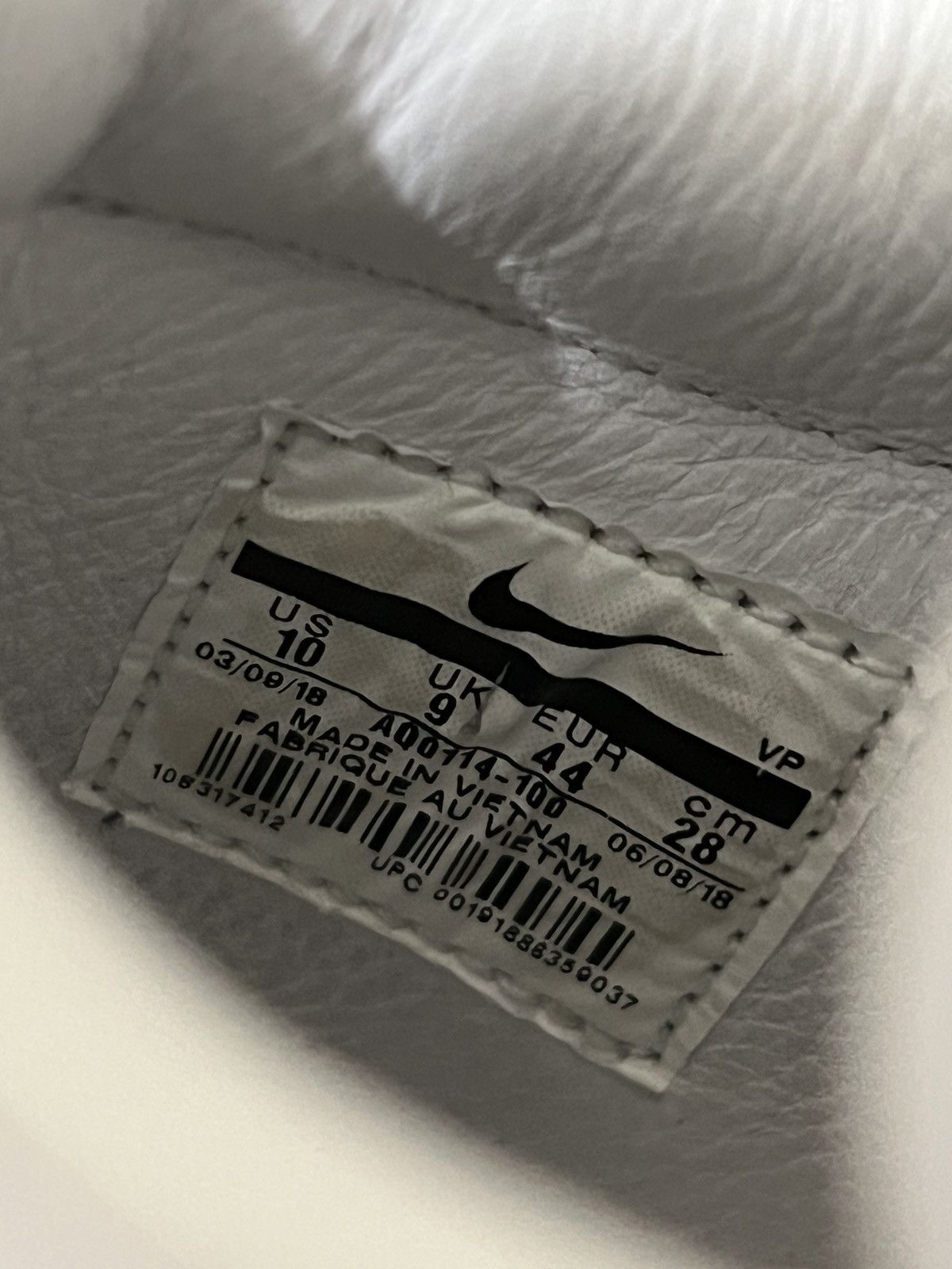 John Elliott × Nike Nike LeBron Icon John Elliott - White Size US 10 / EU 43 - 7 Thumbnail