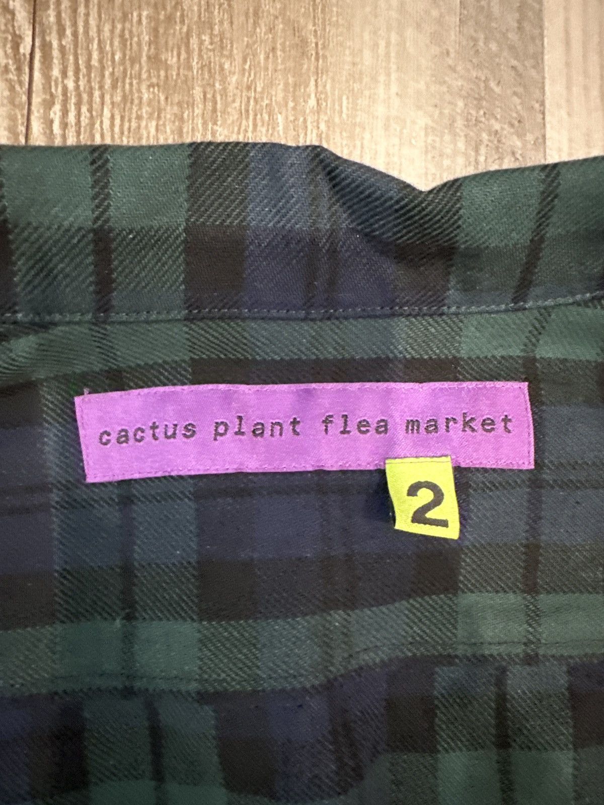 Cactus Plant Flea Market Cactus Plant Flea Market check zip work jacket Size US M / EU 48-50 / 2 - 4 Thumbnail