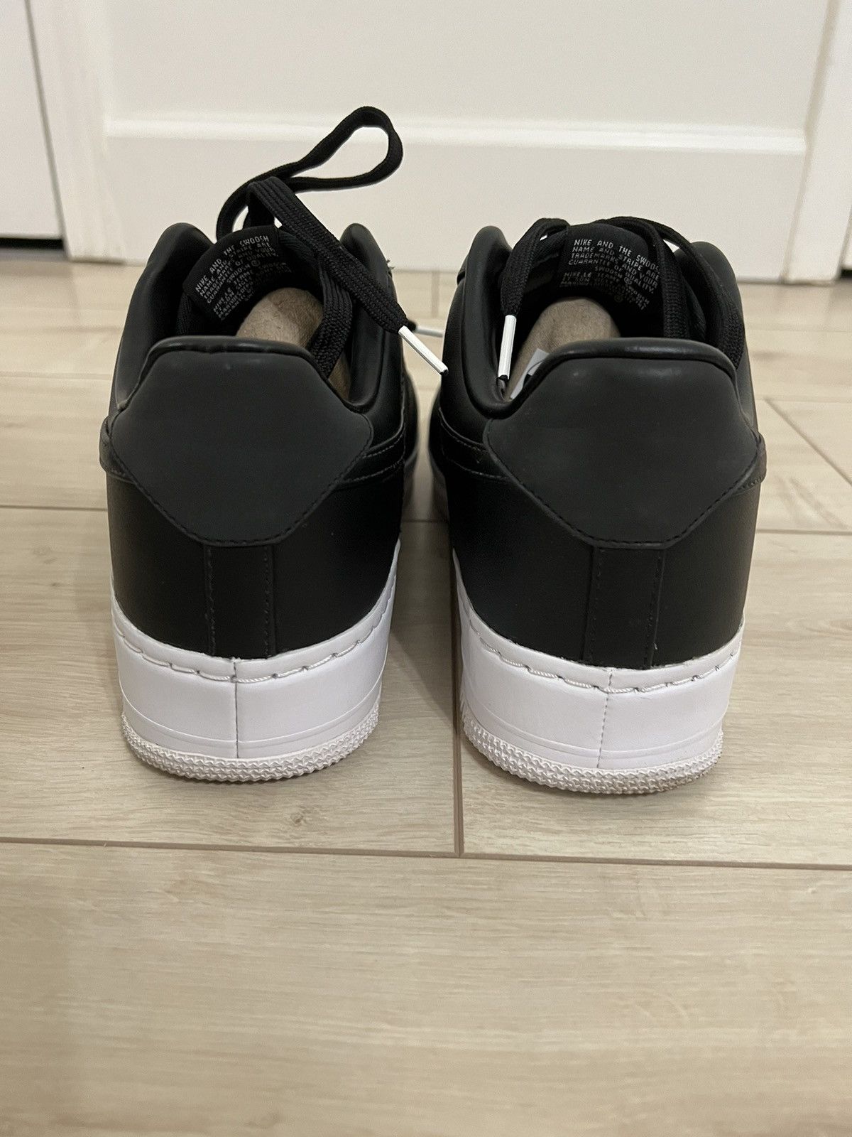 Nike NIKELAB AIR FORCE 1 LOW - BLACK Size US 10 / EU 43 - 6 Thumbnail