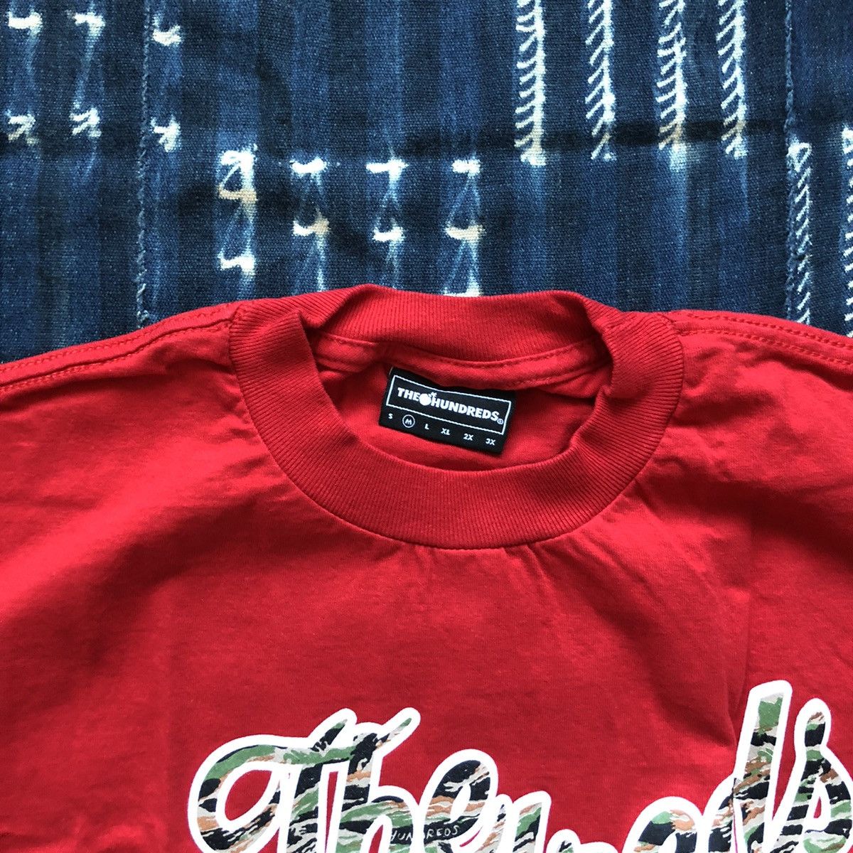 The Hundreds The Hundreds Camo script logo tee M Size US M / EU 48-50 / 2 - 2 Thumbnail