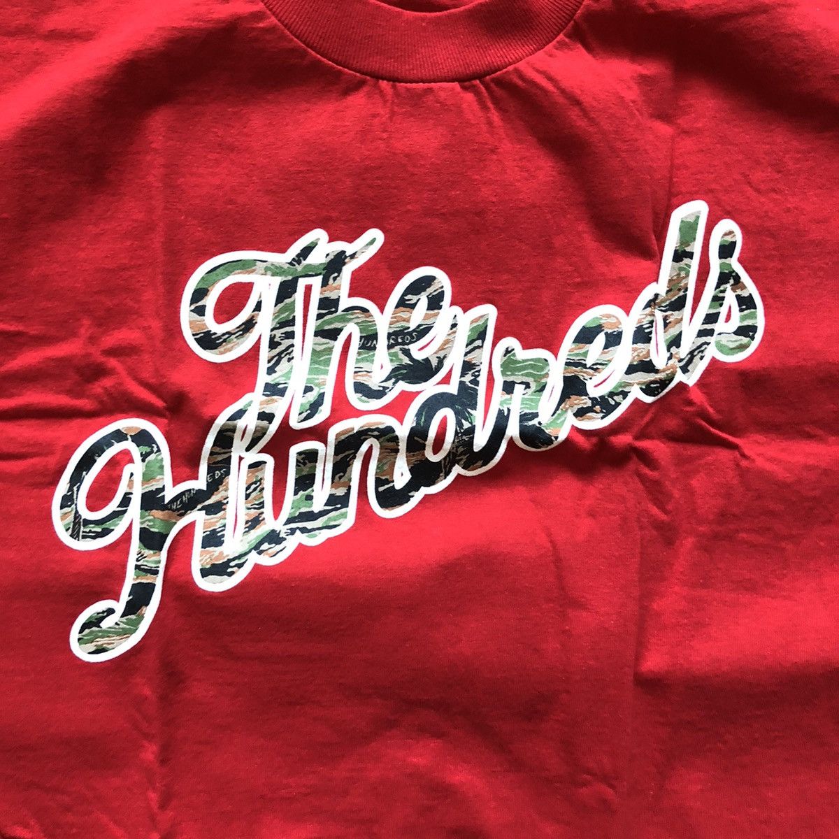 The Hundreds The Hundreds Camo script logo tee M Size US M / EU 48-50 / 2 - 3 Thumbnail