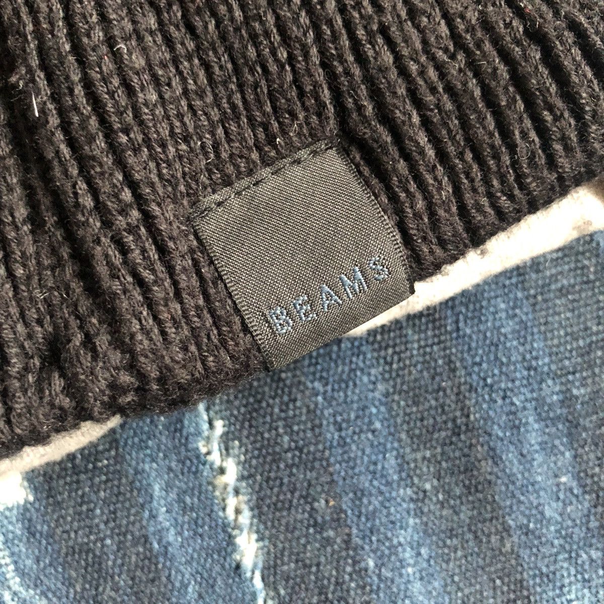 If Six Was Nine Beams Japan Reversible Damage Beanie Size ONE SIZE - 3 Thumbnail