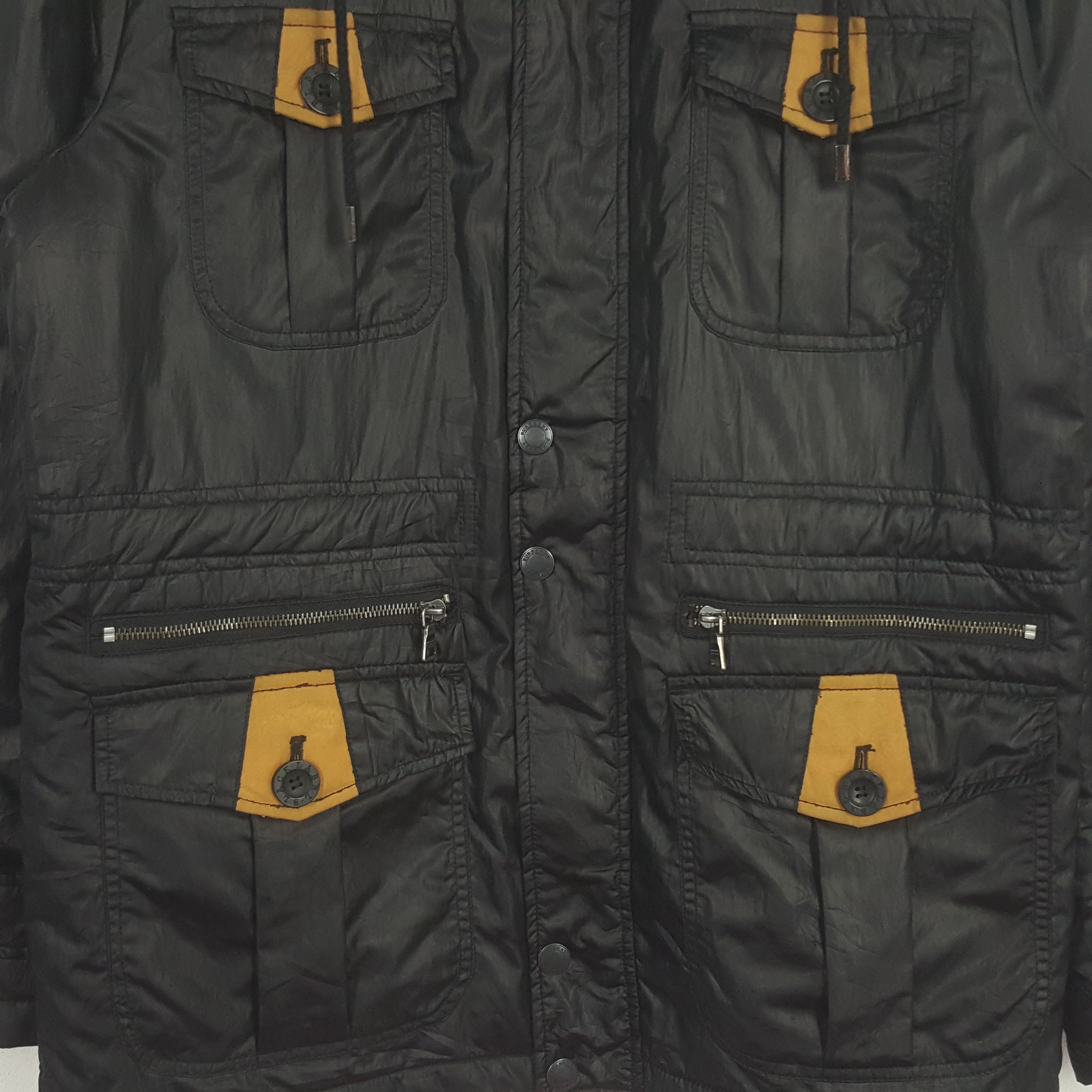 Burberry Vintage Burberry Black Label Pocket Design Hoodies Jacket Size US L / EU 52-54 / 3 - 2 Thumbnail