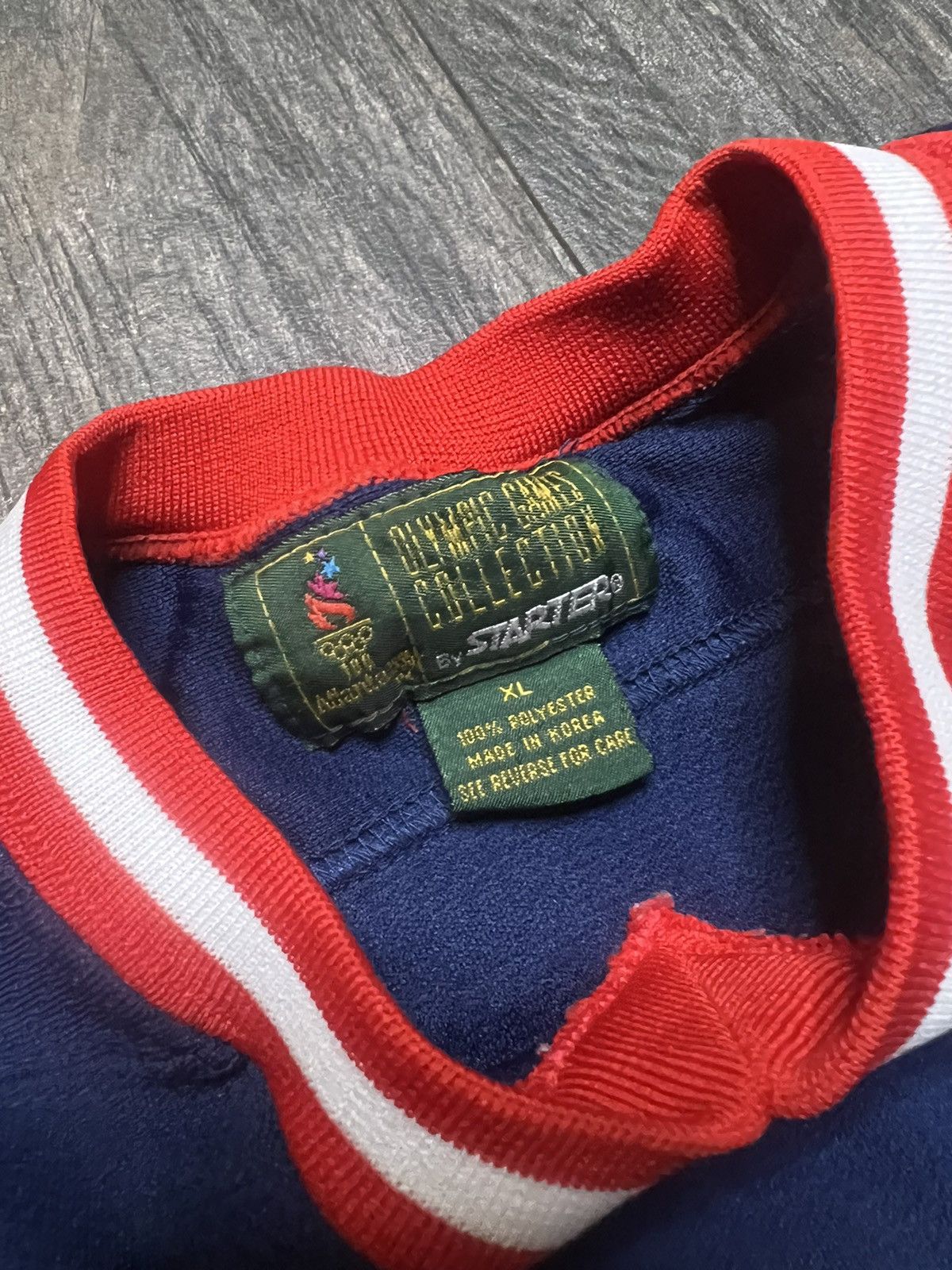 Starter YOUTH XL 1996 Atlanta starter jersey Size US XL / EU 56 / 4 - 6 Thumbnail