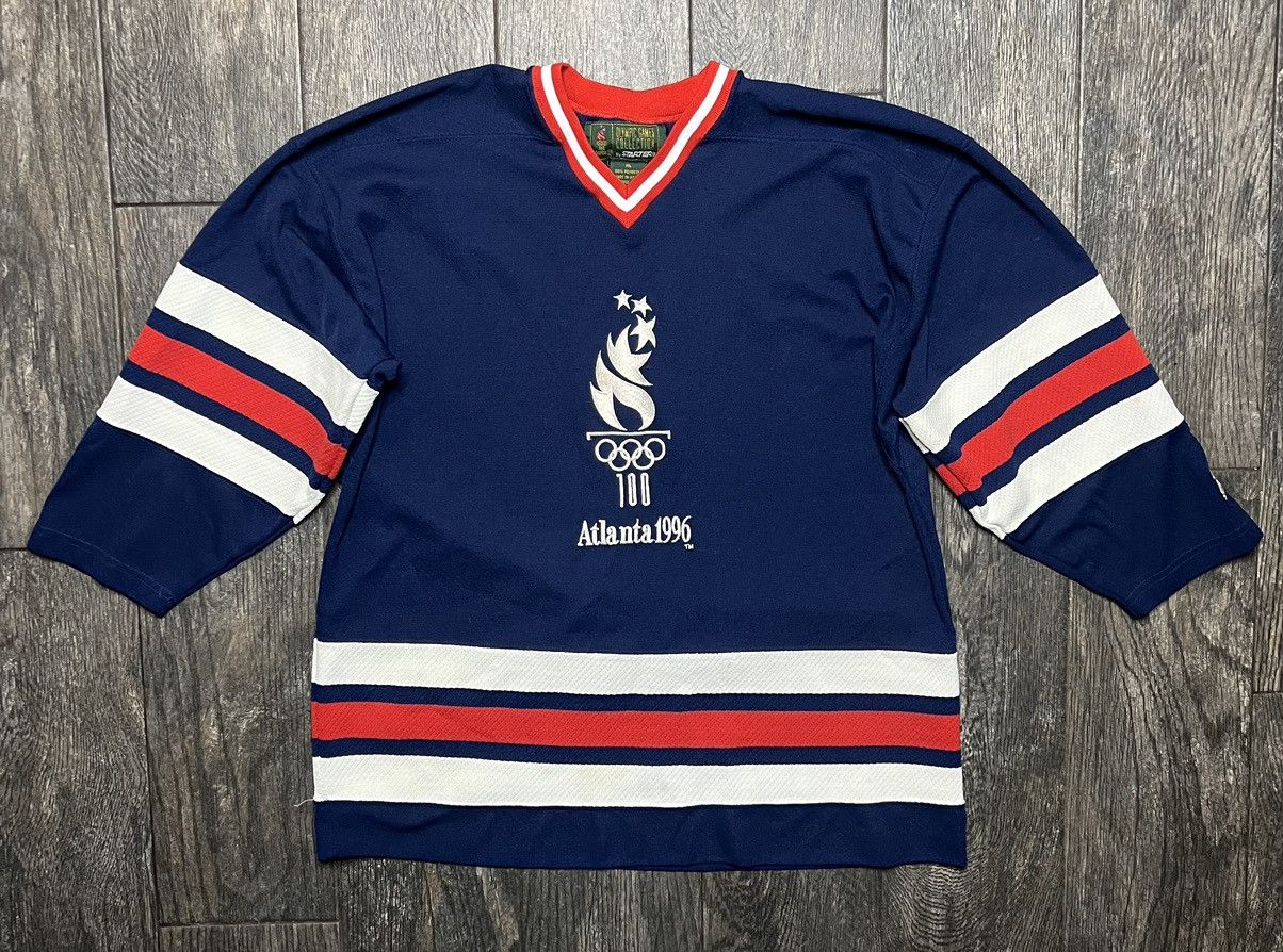 Starter YOUTH XL 1996 Atlanta starter jersey Size US XL / EU 56 / 4 - 1 Thumbnail