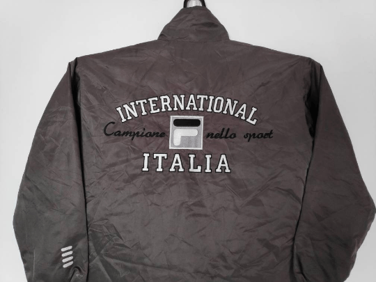 Fila Vintage Fila International Italia Windbreaker Jacket Size US M / EU 48-50 / 2 - 2 Thumbnail