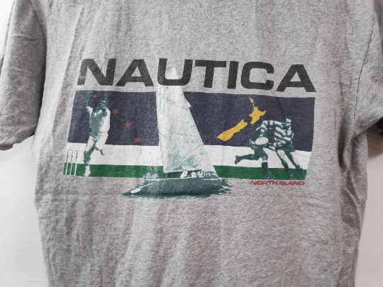 Nautica Vintage Nautica Sailor Design tshirt Size US L / EU 52-54 / 3 - 2 Thumbnail