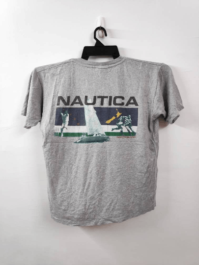 Nautica Vintage Nautica Sailor Design tshirt Size US L / EU 52-54 / 3 - 1 Thumbnail