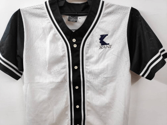 Karl Kani Vintage 90s Karl Kani Jersey Shirt Size US L / EU 52-54 / 3 - 3 Thumbnail