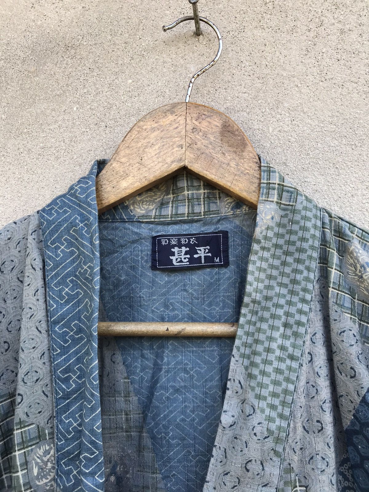 Japanese Brand KIMONO PATCHWORK JAPANESE SAMURAI KAPITAL STYLE Size US M / EU 48-50 / 2 - 6 Thumbnail