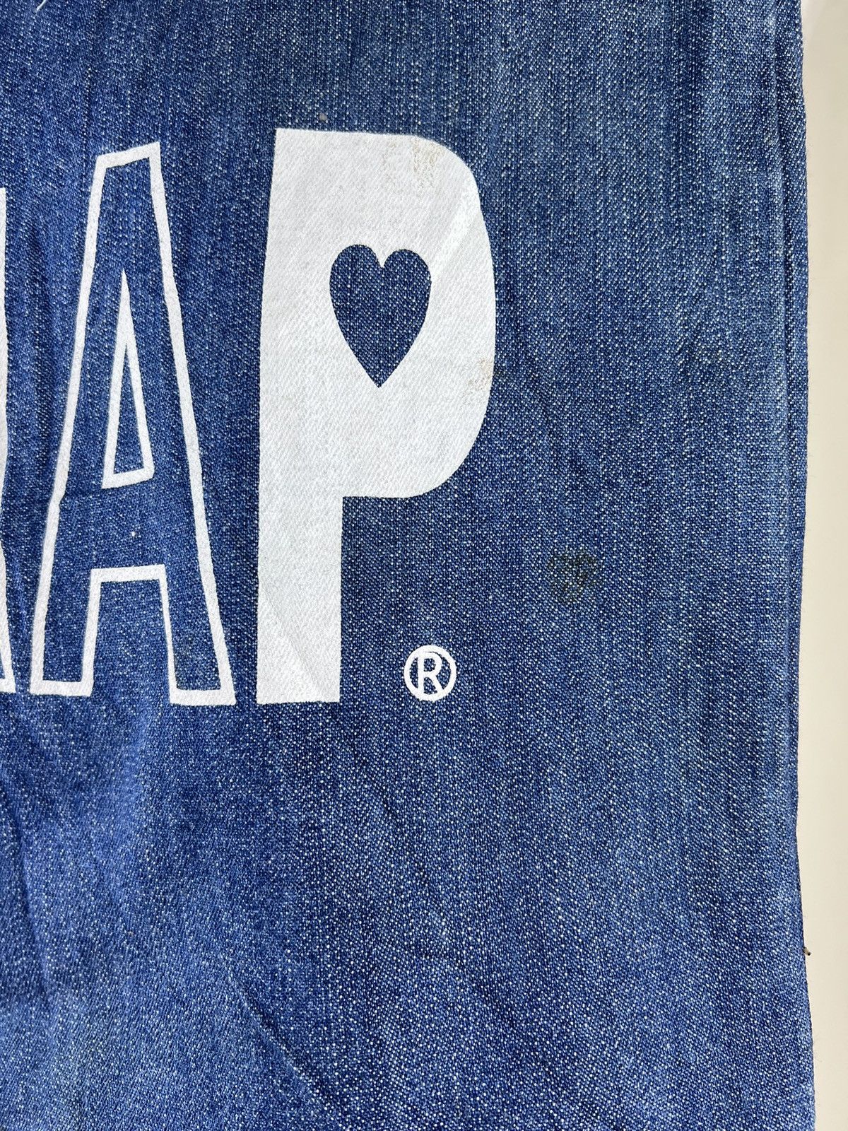 Vintage Japanese Brand Anap Denim Tote Bag