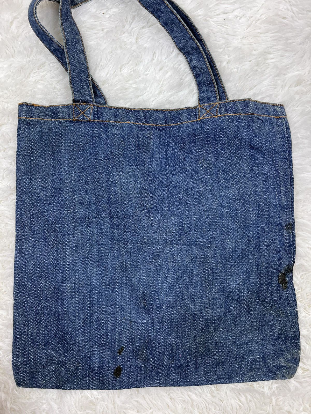 Vintage Japanese Brand Anap Denim Tote Bag
