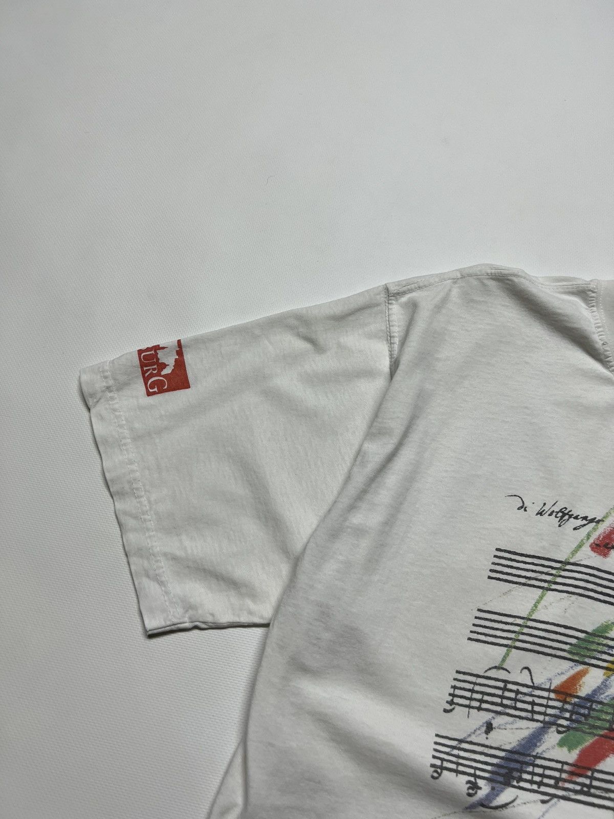 Vintage 1990 Mozart Live in Wien & Salzburg T Shirt by A. Baldinger Size US L / EU 52-54 / 3 - 5 Thumbnail