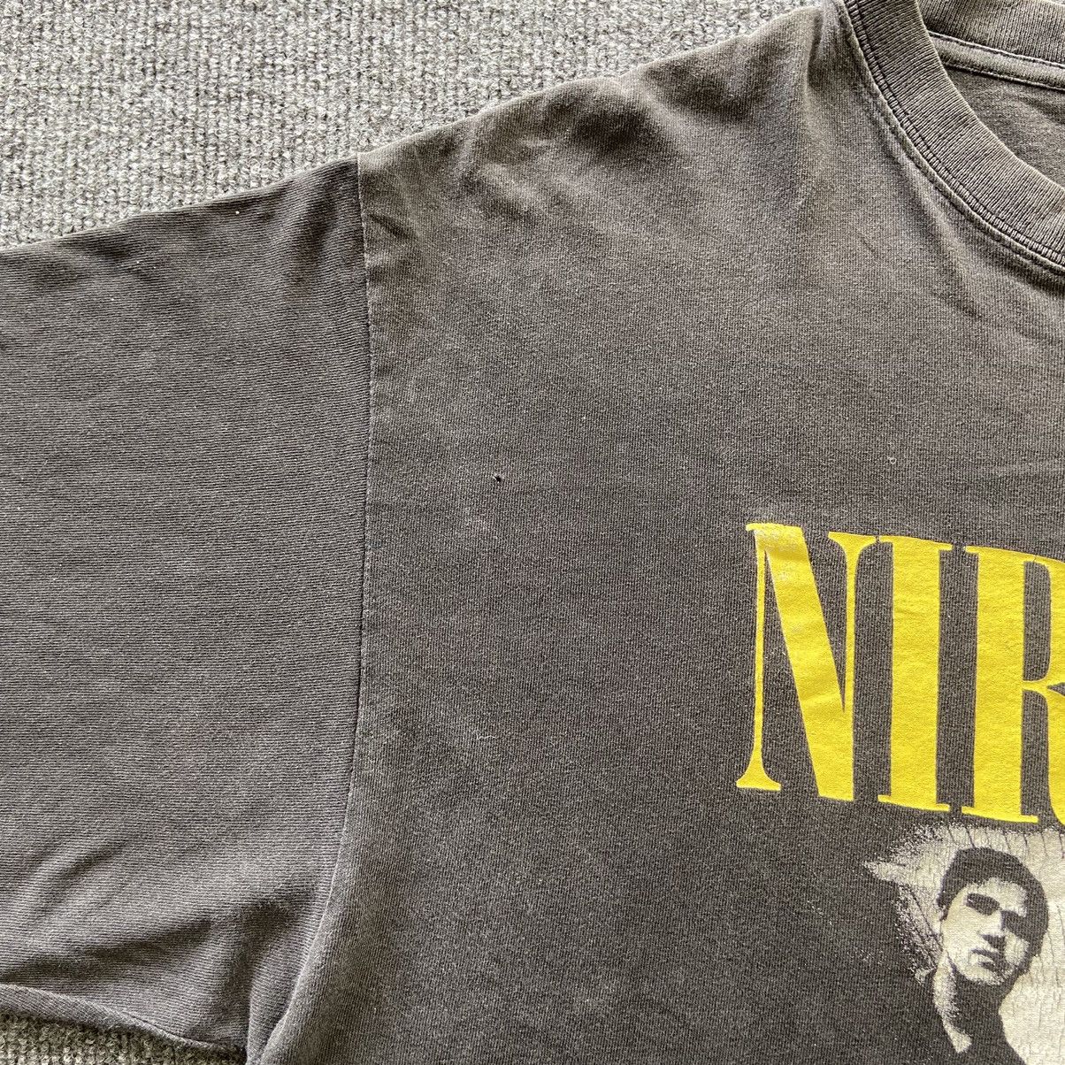 Nirvana × Vintage Nirvana Rock Band American Distressed Tshirt Size US XL / EU 56 / 4 - 3 Thumbnail