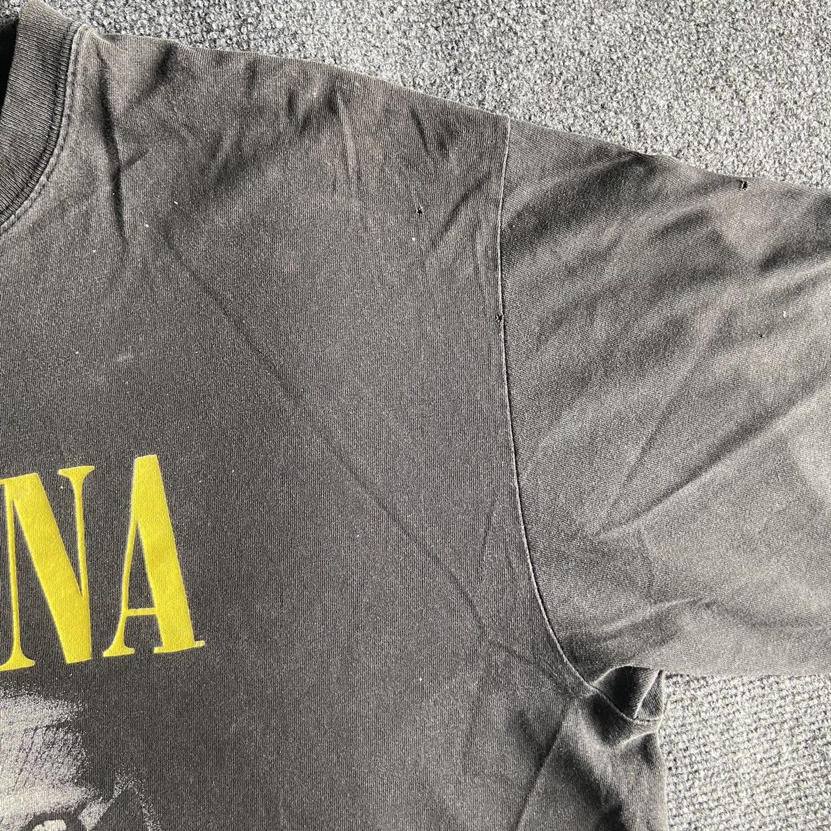 Nirvana × Vintage Nirvana Rock Band American Distressed Tshirt Size US XL / EU 56 / 4 - 4 Thumbnail