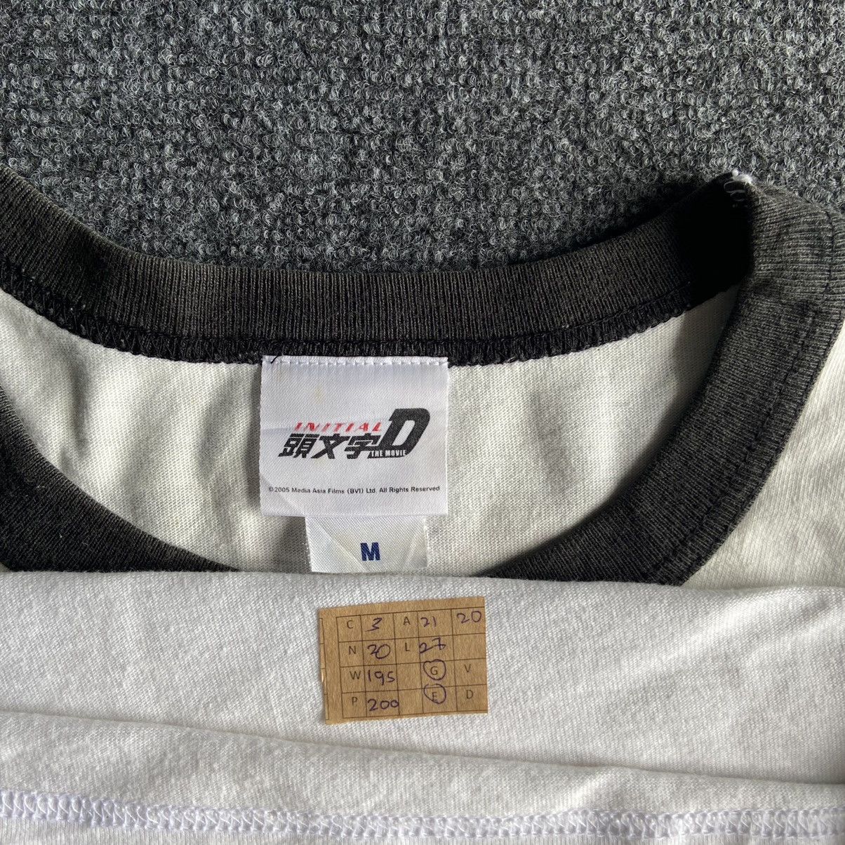 Japanese Brand × Vintage INITIAL-D Japanese Manga Series Movie Tshirt Size US L / EU 52-54 / 3 - 4 Thumbnail