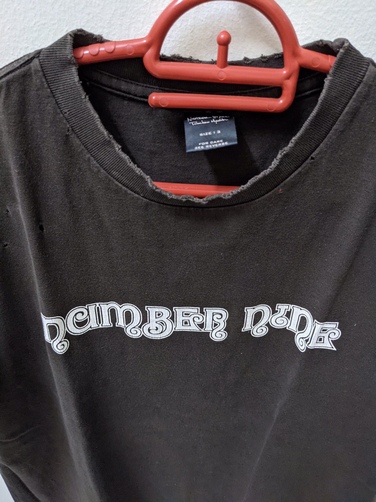 Japanese Brand NUMBER (N)INE Takahiro Miyashita 05SS Nightcrawler Tee Size US M / EU 48-50 / 2 - 4 Thumbnail