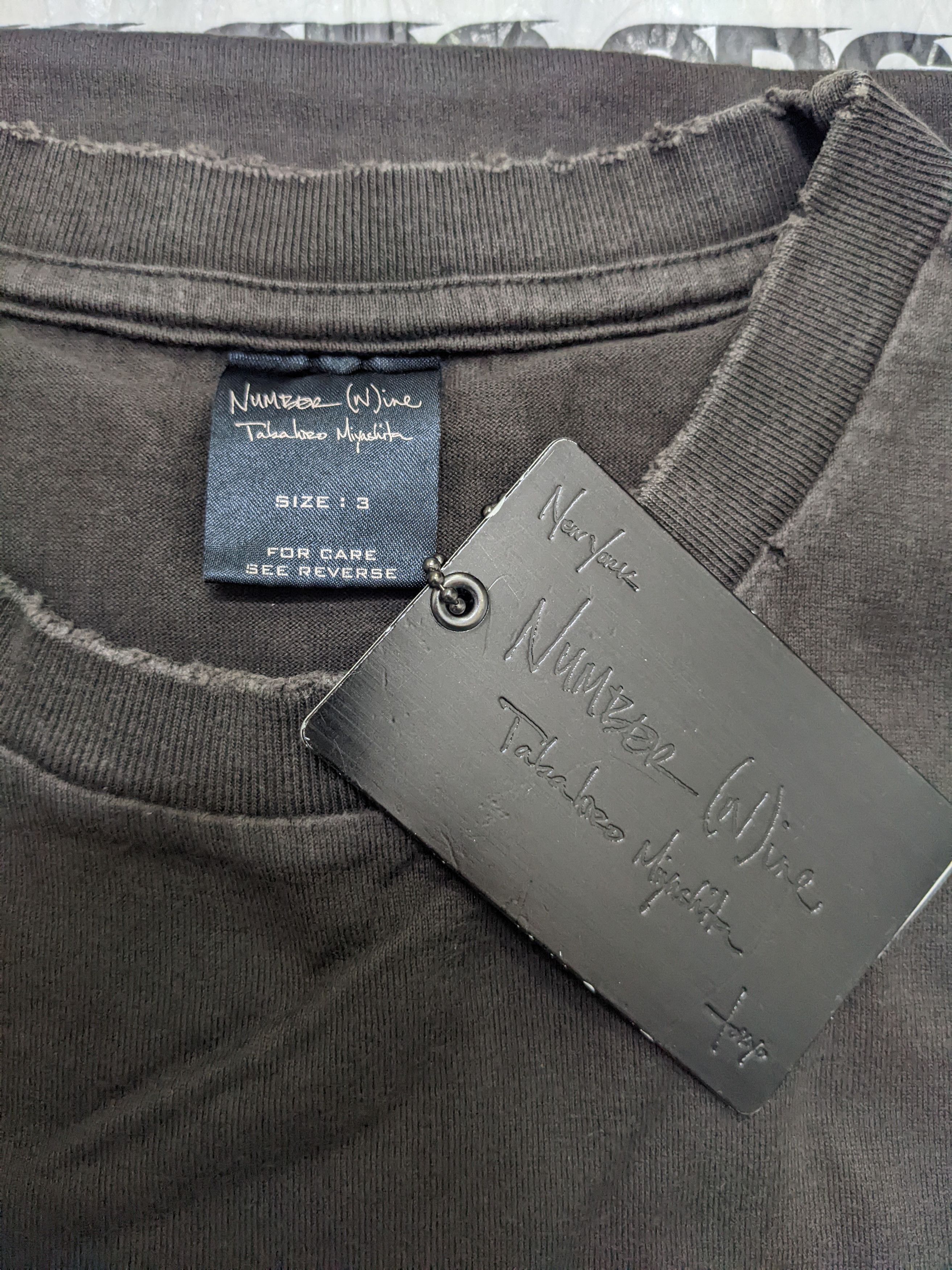 Japanese Brand NUMBER (N)INE Takahiro Miyashita 05SS Nightcrawler Tee Size US M / EU 48-50 / 2 - 11 Thumbnail