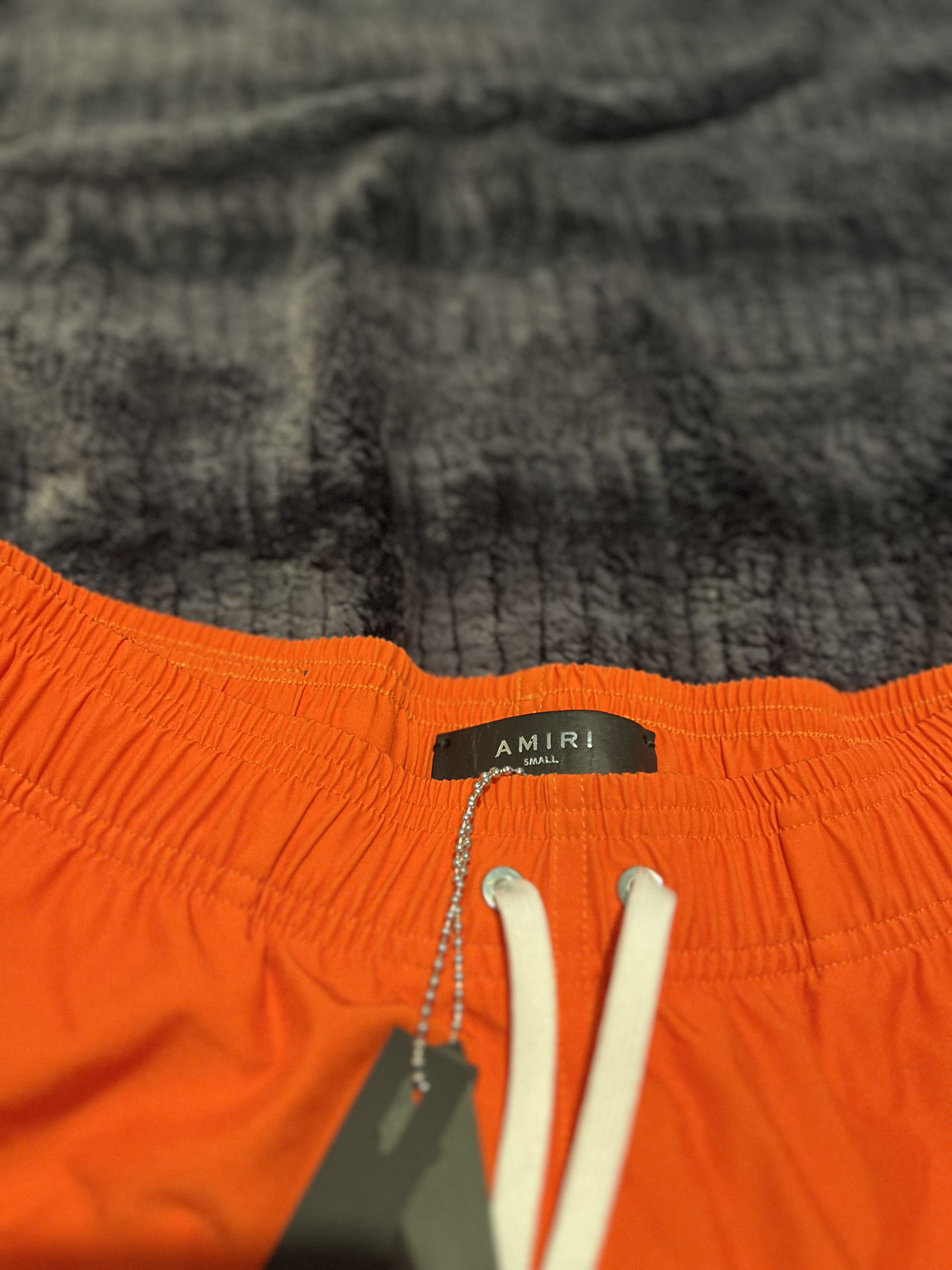 Amiri Amiri Orange Swim Shorts Size US 30 / EU 46 - 3 Thumbnail