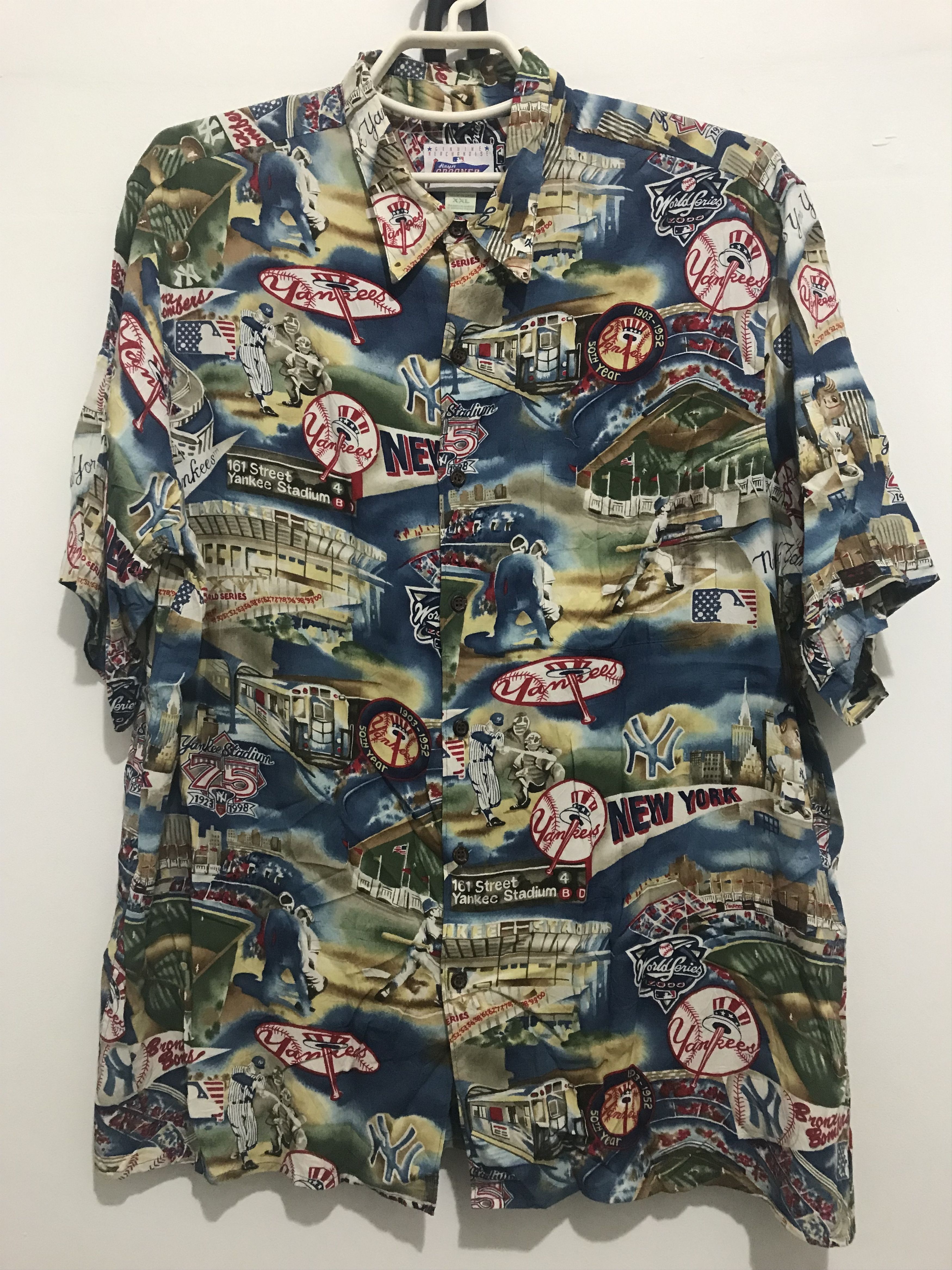 MLB New York Yankees MLB Reyn Spooner Shirt Size US XXL / EU 58 / 5 - 1 Thumbnail