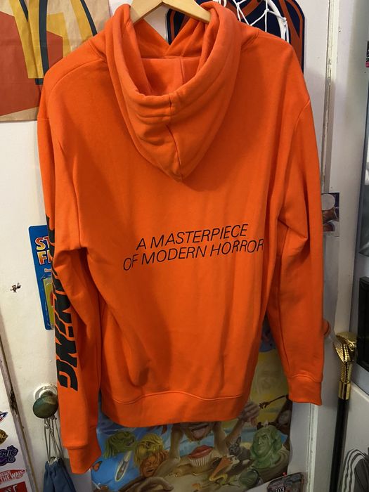 H M H M x The Shining Graphic Orange Hoodie Grailed