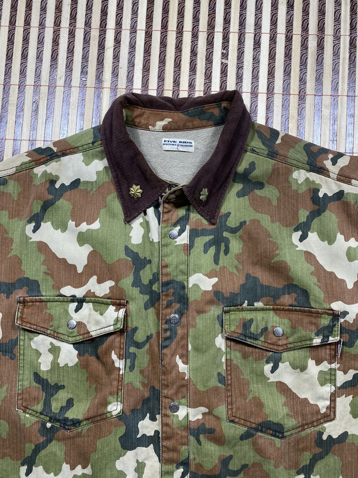 Japanese Brand EDRL Western Sweatshirt By Five Kid Brand Size US XL / EU 56 / 4 - 5 Thumbnail