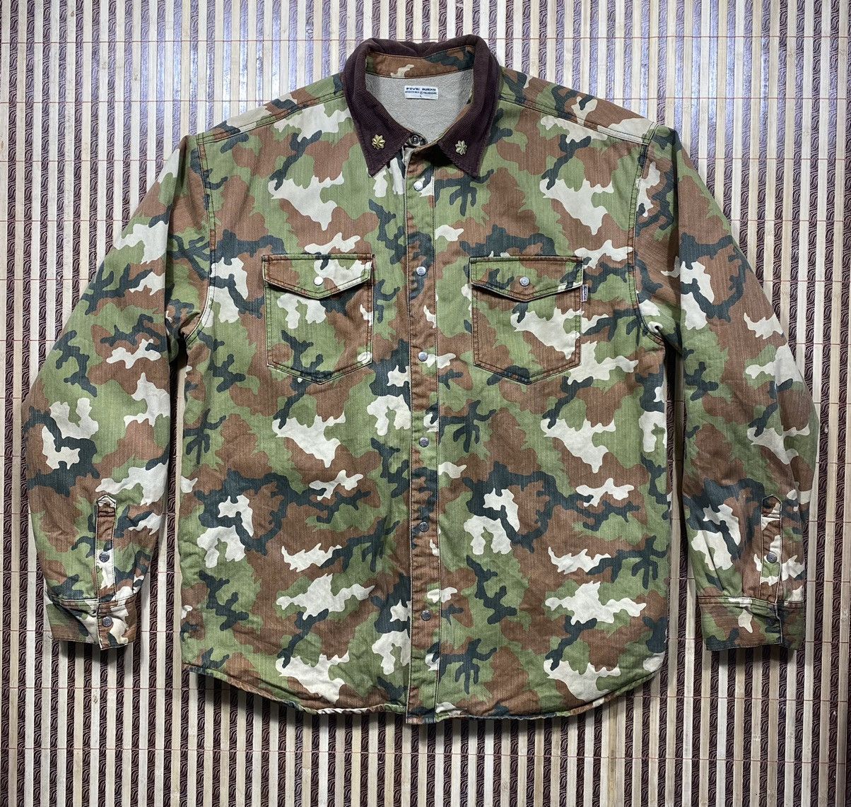 Japanese Brand EDRL Western Sweatshirt By Five Kid Brand Size US XL / EU 56 / 4 - 1 Thumbnail