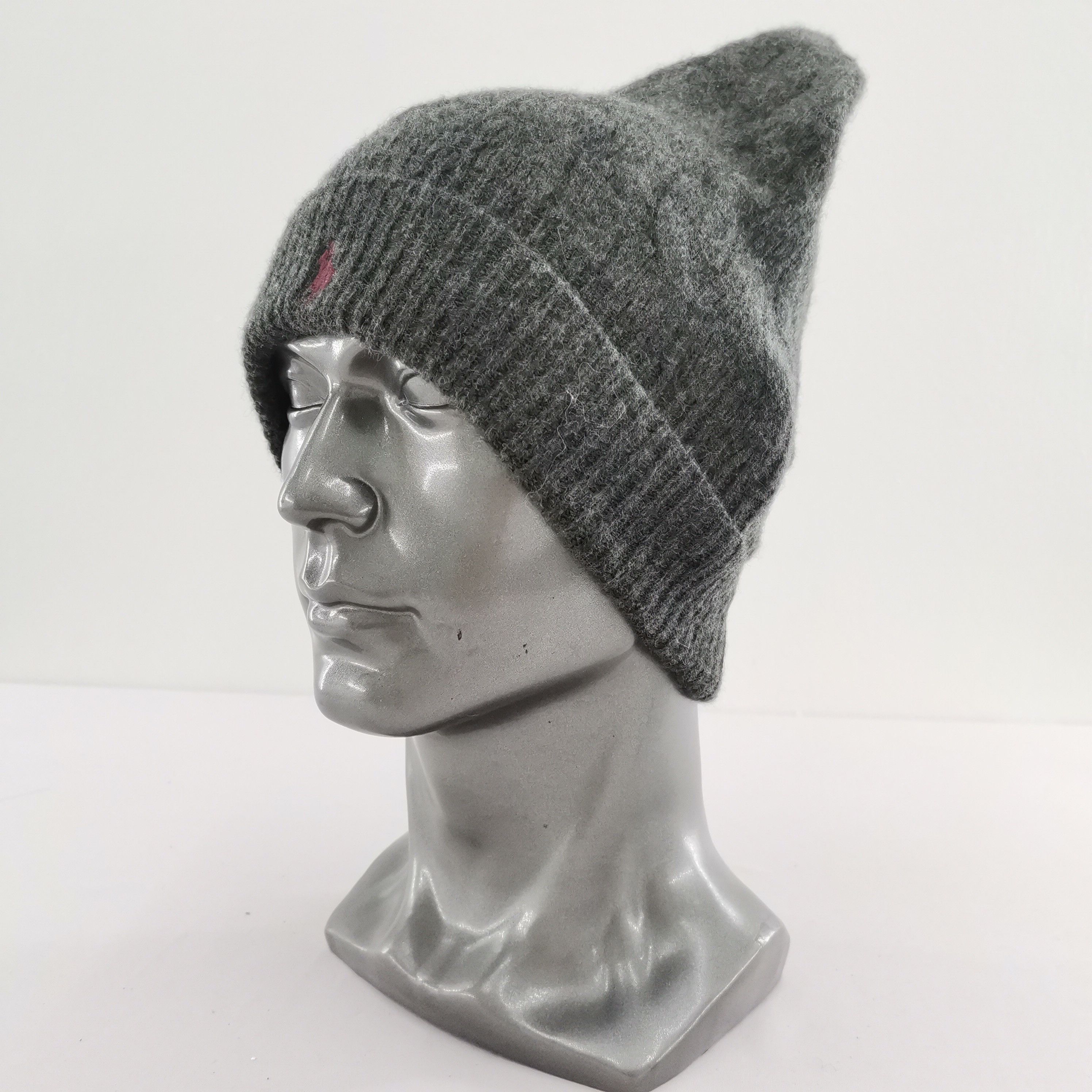 image of Hats x Ralph Lauren Vintage Beanie Headwear in Grey, Men's