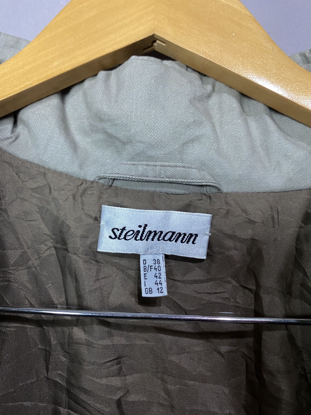 Vintage 💥RARE💥 Sportwear By Steilmann Abstract Zipper button jacket Size US L / EU 52-54 / 3 - 15 Thumbnail