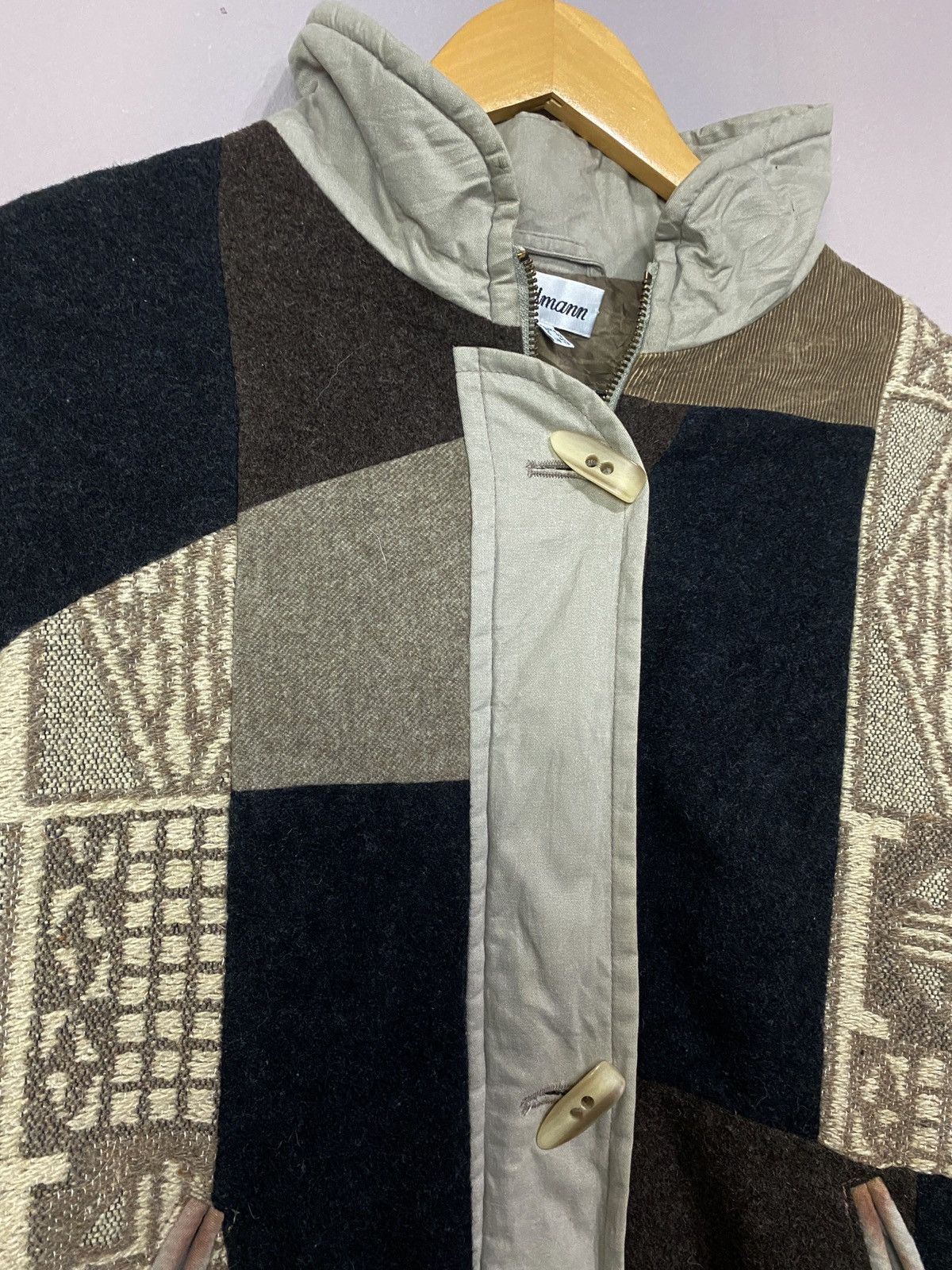 Vintage 💥RARE💥 Sportwear By Steilmann Abstract Zipper button jacket Size US L / EU 52-54 / 3 - 14 Thumbnail