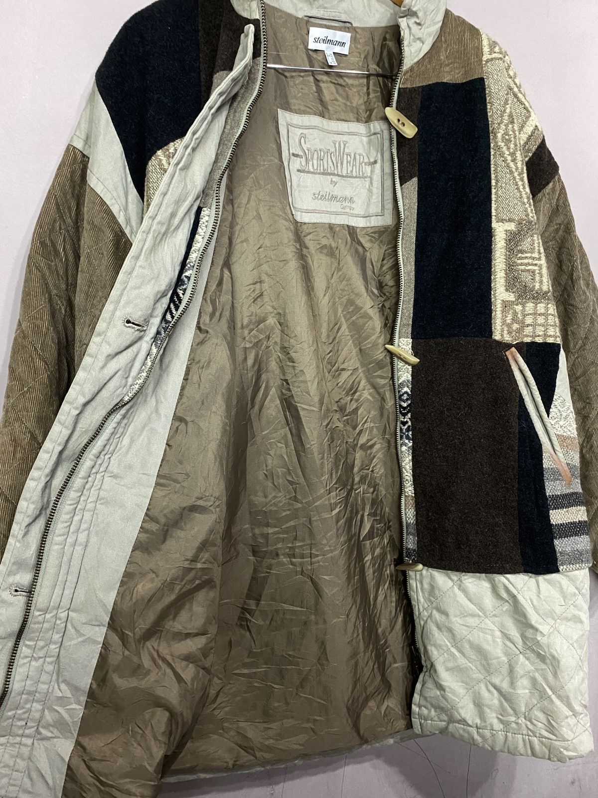 Vintage 💥RARE💥 Sportwear By Steilmann Abstract Zipper button jacket Size US L / EU 52-54 / 3 - 20 Thumbnail