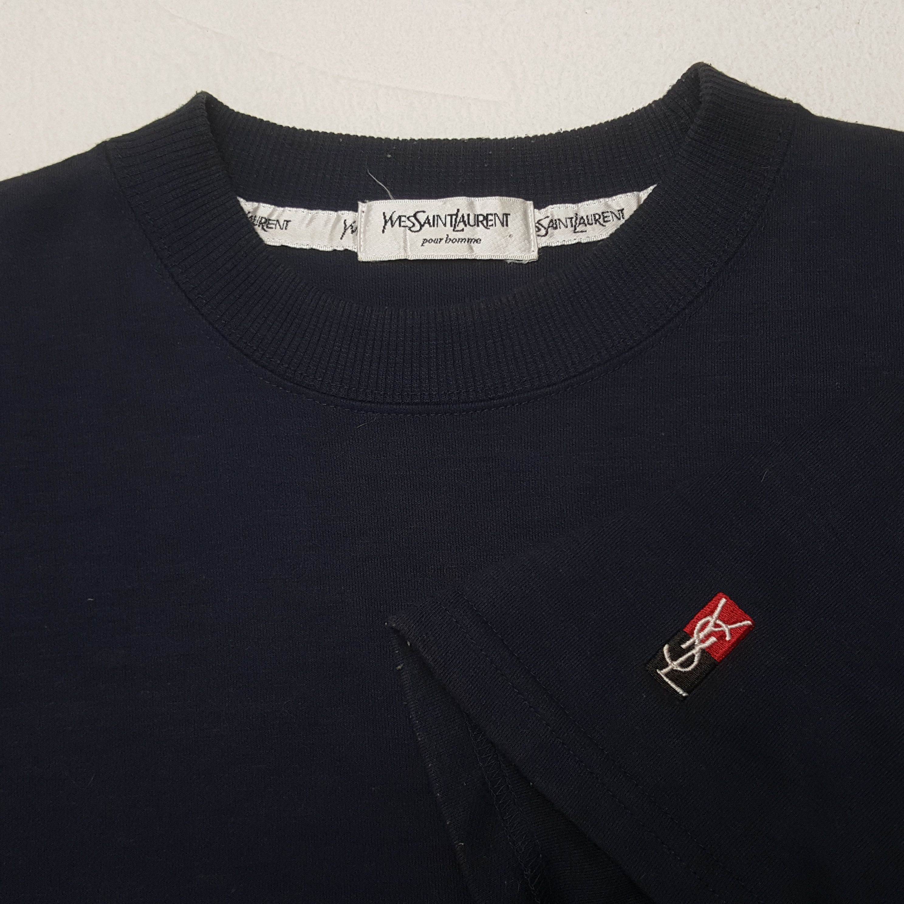Vintage Vintage Yves Saint Laurent Tshirt Size US L / EU 52-54 / 3 - 5 Thumbnail