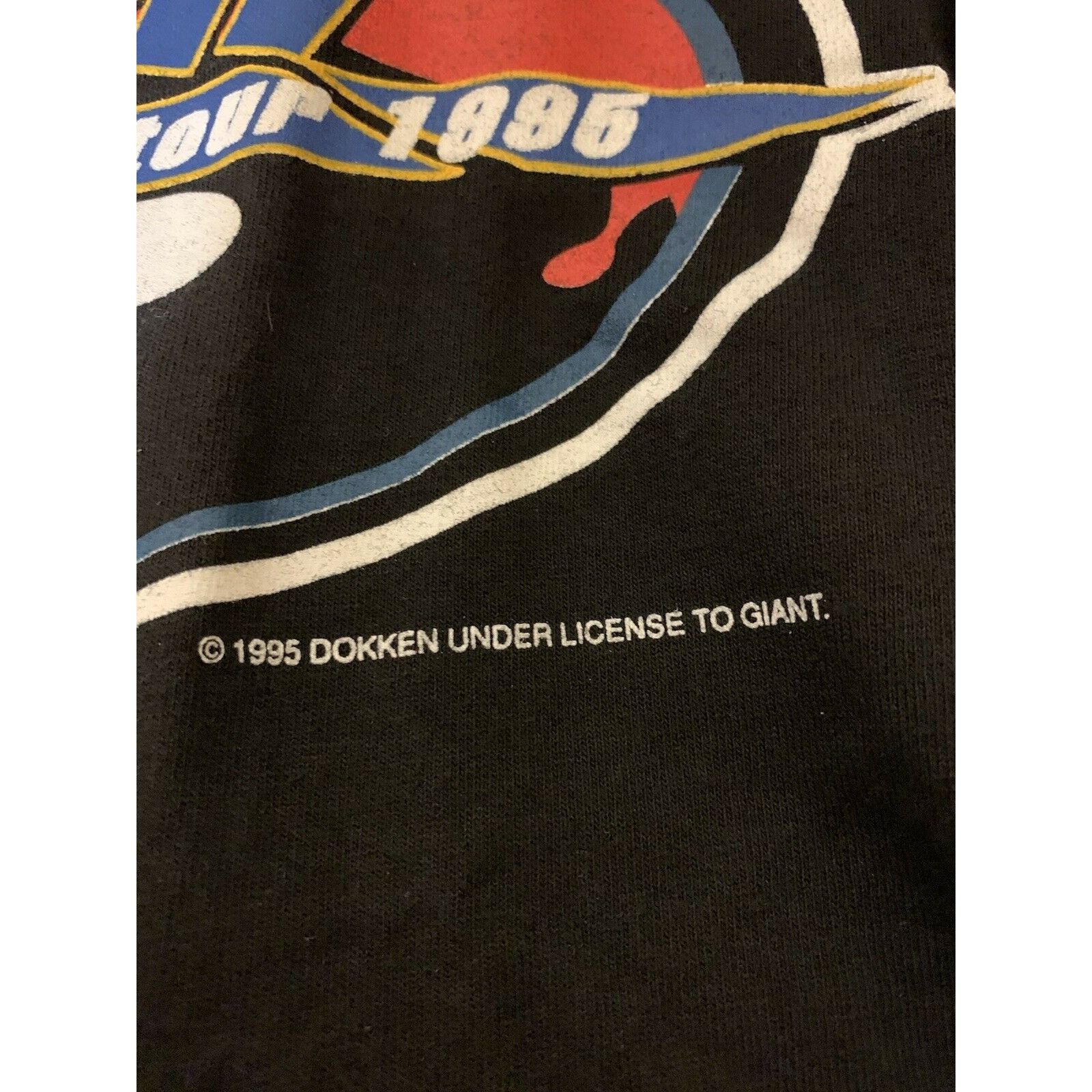 Giant Vintage DOKKEN WORLD TOUR 1995 Men’s Sz L T Shirt Rock Metal Size US L / EU 52-54 / 3 - 5 Thumbnail