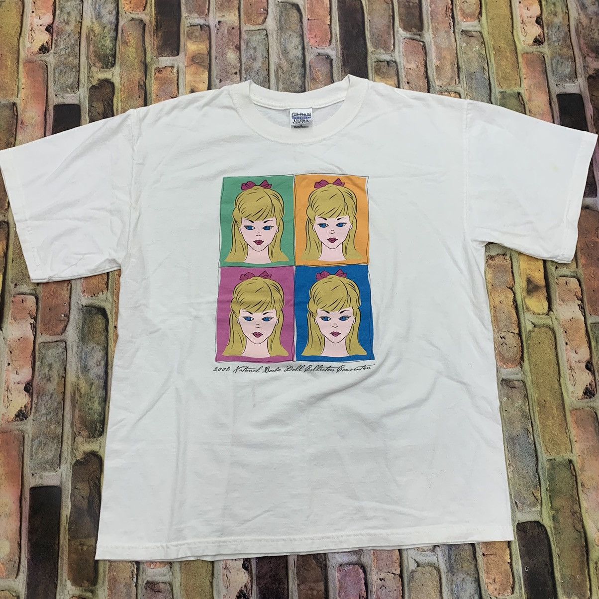 Gildan × Vintage Vintage 2002 Barbie Doll Convention tee Size US L / EU 52-54 / 3 - 1 Thumbnail